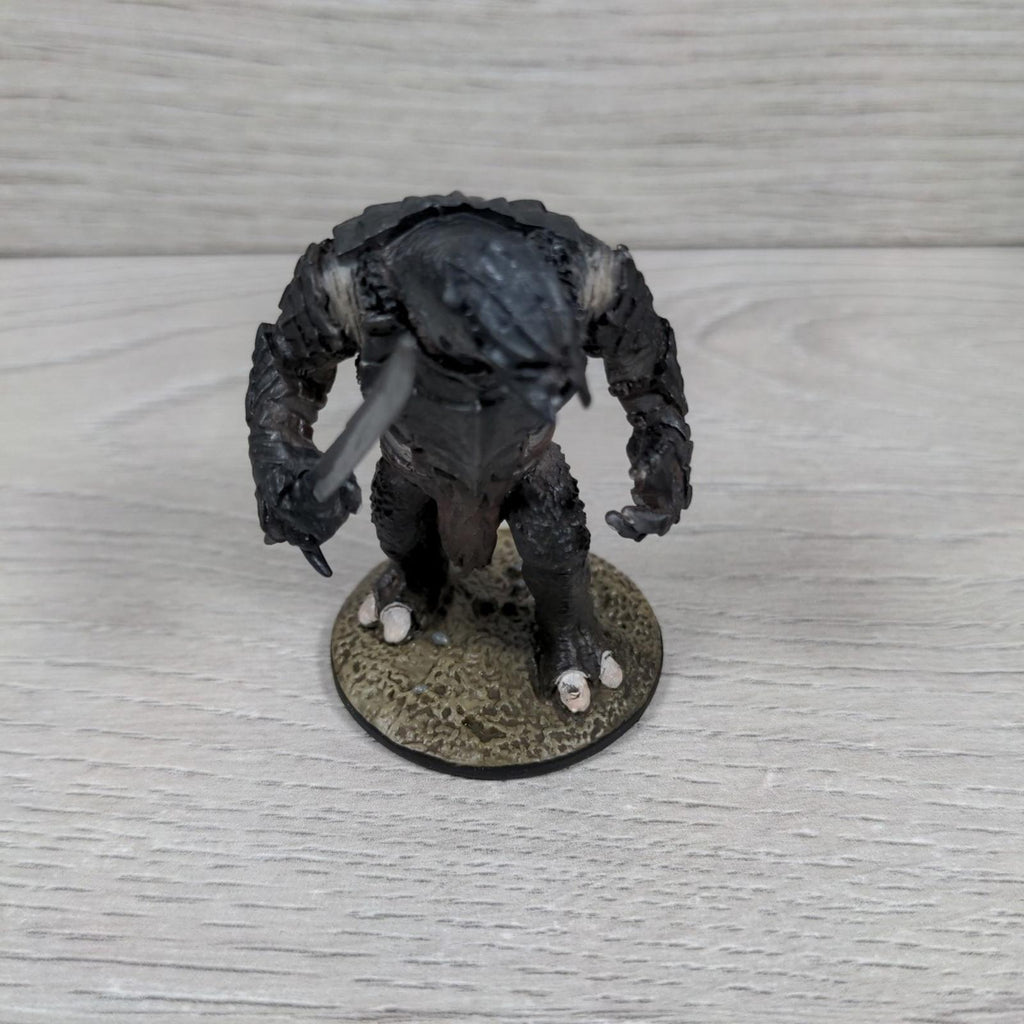 Eaglemoss Armoured Troll Lord of the Rings Collectors Models Metal Figure 2008