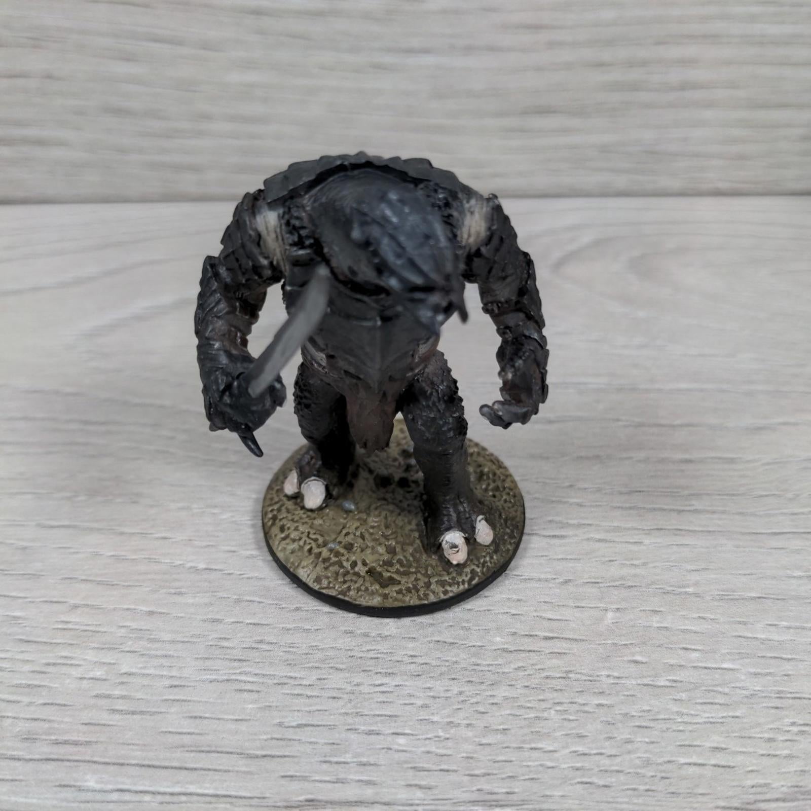 Eaglemoss Armoured Troll Lord of the Rings Collectors Models Metal Figure 2008