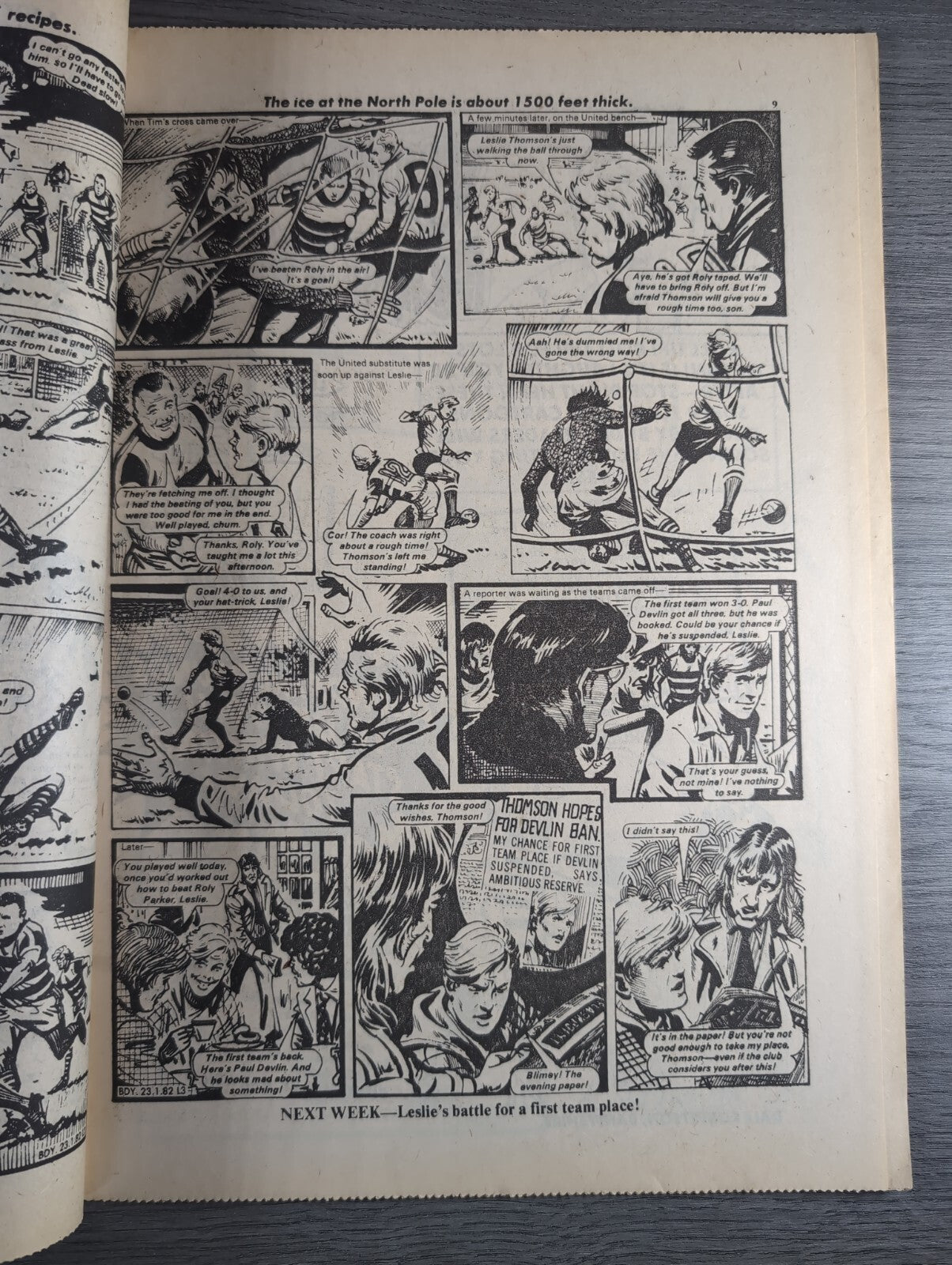 Buddy Comic Issue No 50 23rd January 1982 Vintage Retro Comic