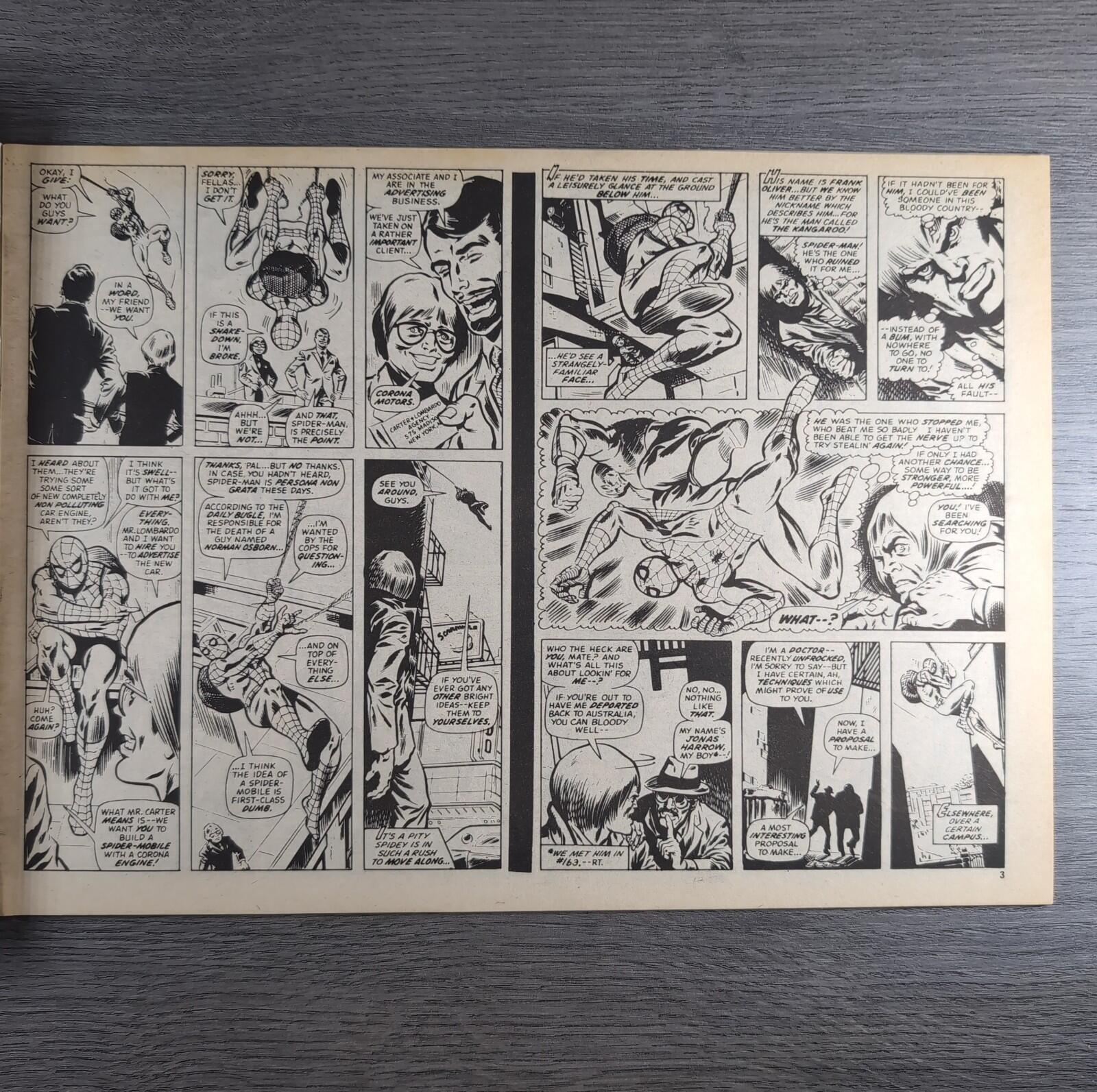 Super Spider-Man With The Super Heroes No. 175  Marvel Comics 16th June 1976