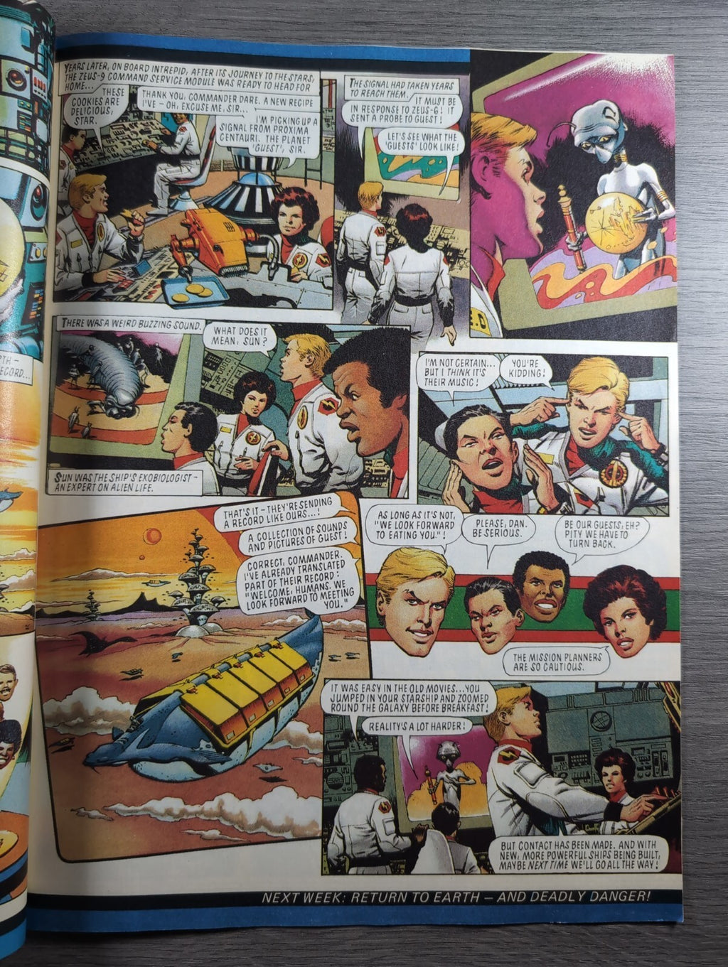 Eagle Comic 6th August 1983 Vintage Retro UK Comic