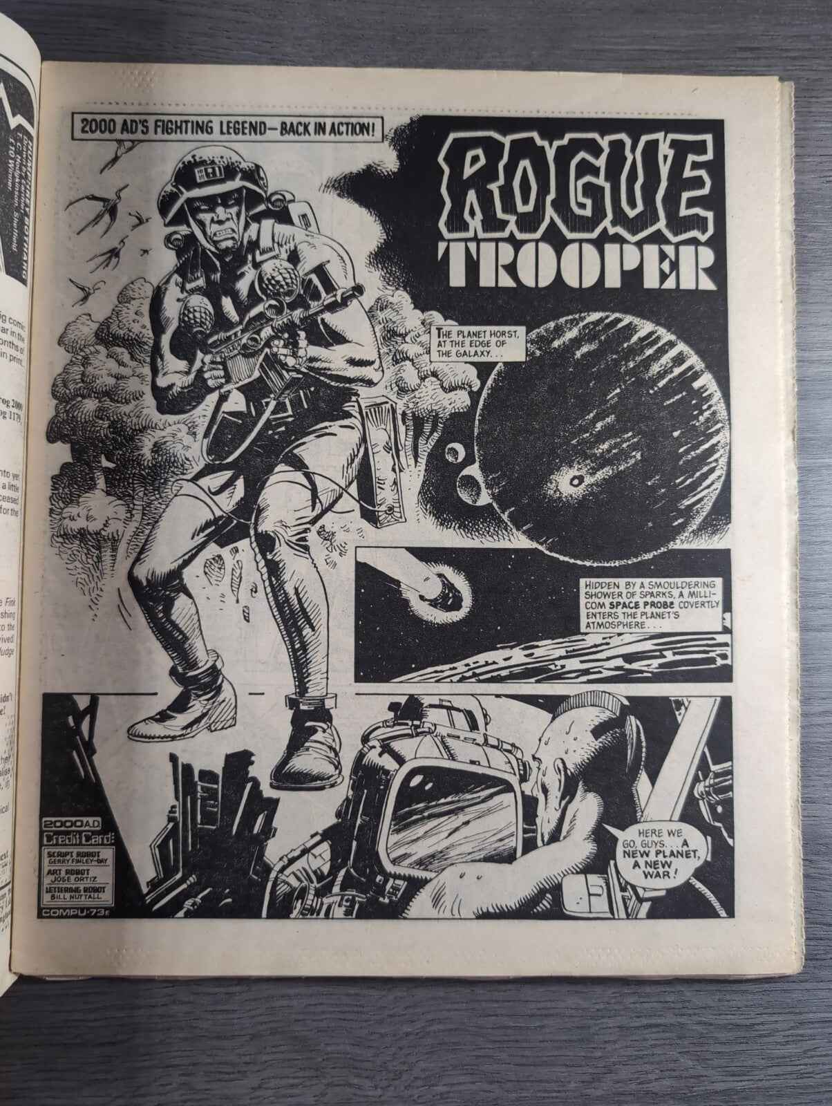 2000AD Prog 410 Featuring Judge Dread Comic 23rd Marc 1985 Vintage Retro Comic