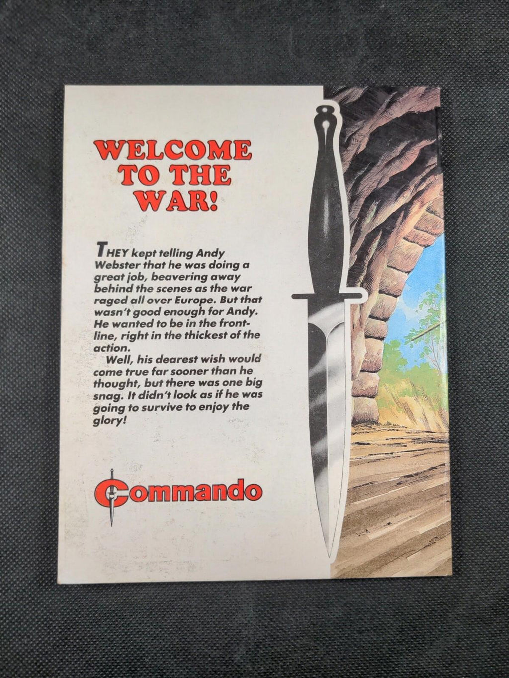 Commando Comic Issue Number 2625 Welcome To The War! Vintage Comic - Retrorama UK