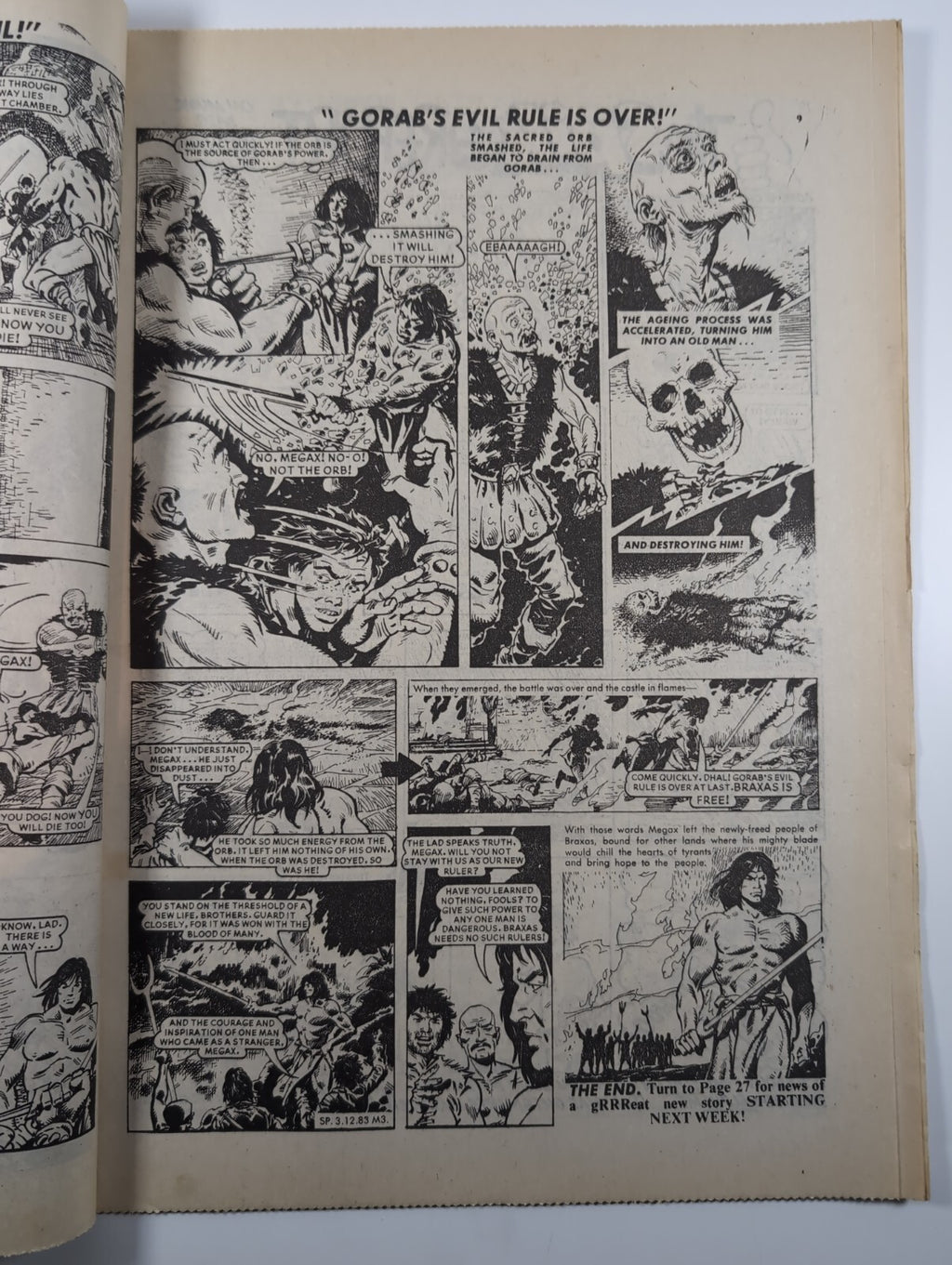 Spike Comic Issue No. 46 Dec 3rd 1983 D.C Thomson Vintage Retro Comic