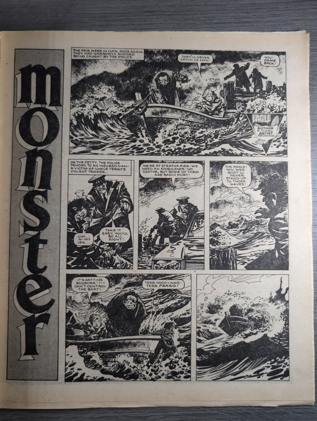 Eagle Comic Issue No. 128 1st September 1984 Vintage Retro UK Comic