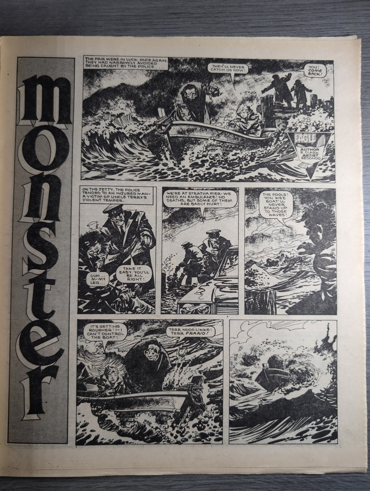 Eagle Comic Issue No. 128 1st September 1984 Vintage Retro UK Comic