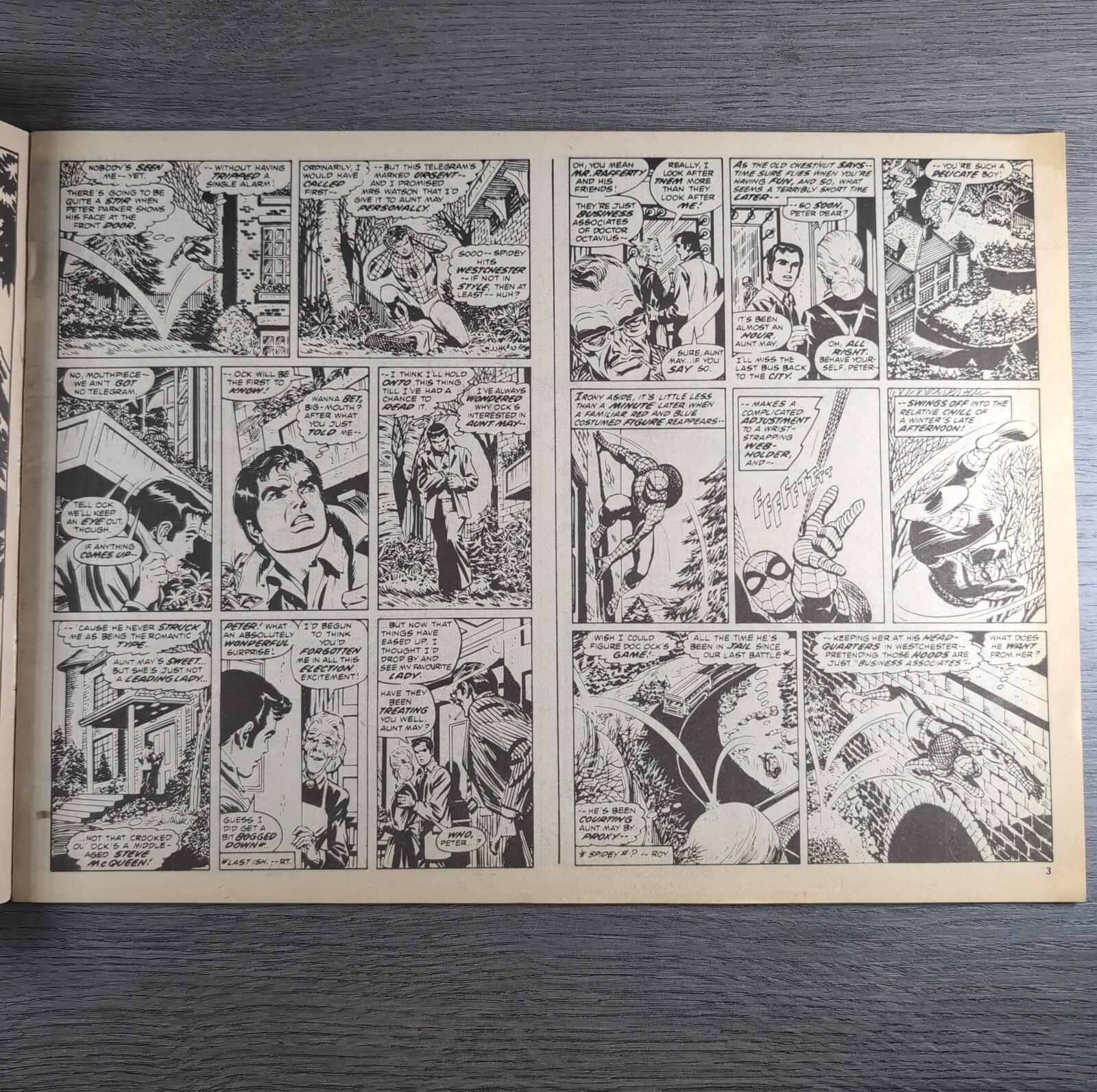 Super Spider-Man With The Super Heroes No. 168 Marvel Comics 1st May 1976