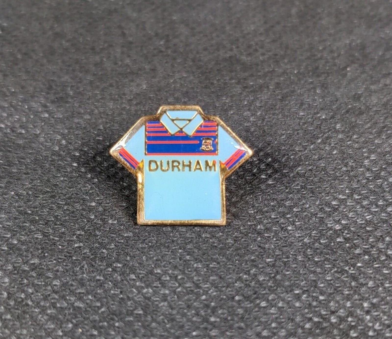 Durham Football Club Shirt Enamel Pin Badge - Retrorama UK