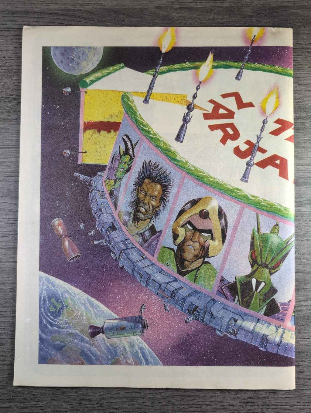 2000AD Prog 520 Featuring Judge Dread Comic 2nd May 1987 Vintage Retro Comic