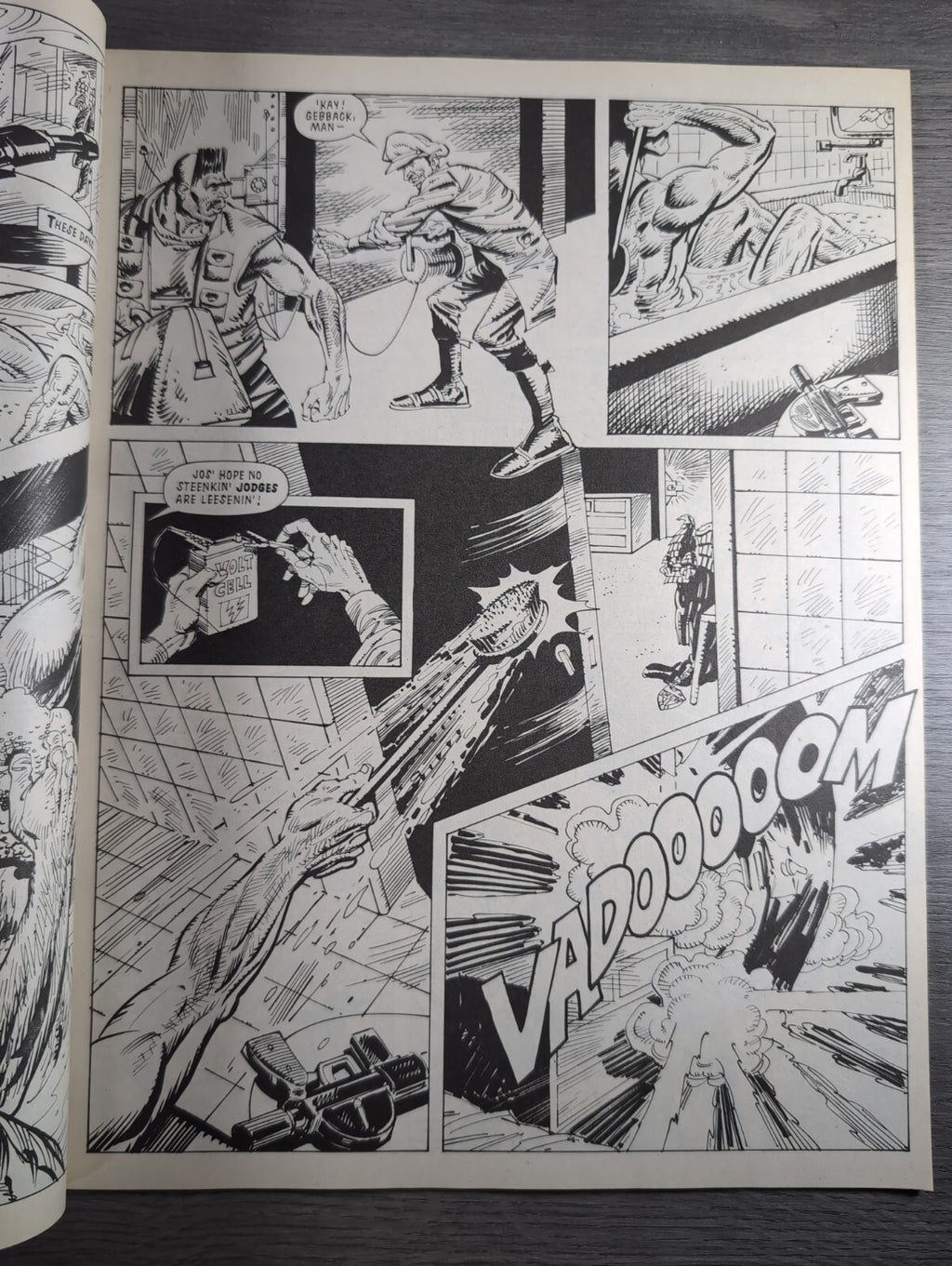 2000AD Prog 626 Featuring Judge Dread Comic 13th May 1989 Vintage Retro Comic