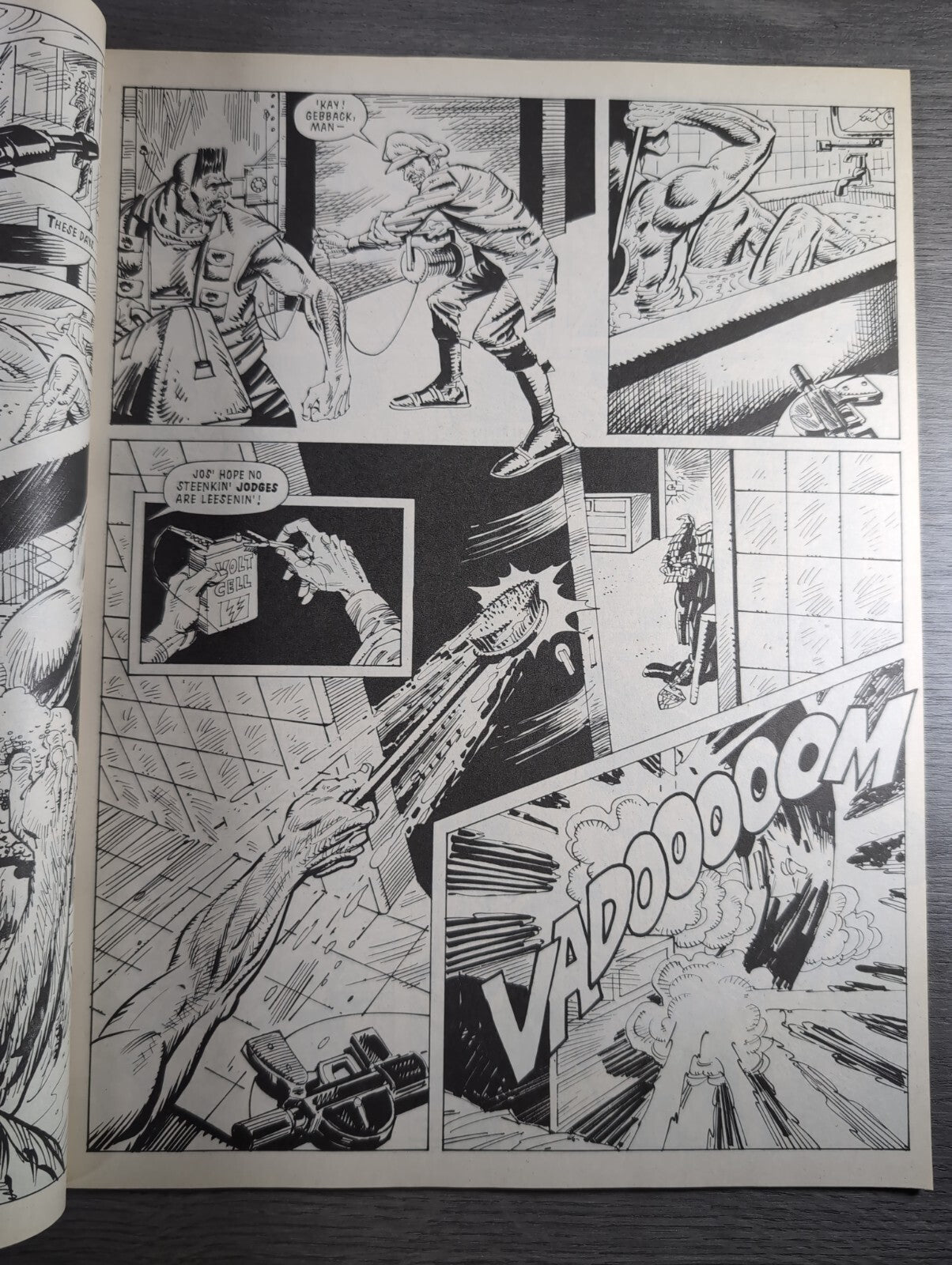 2000AD Prog 626 Featuring Judge Dread Comic 13th May 1989 Vintage Retro Comic