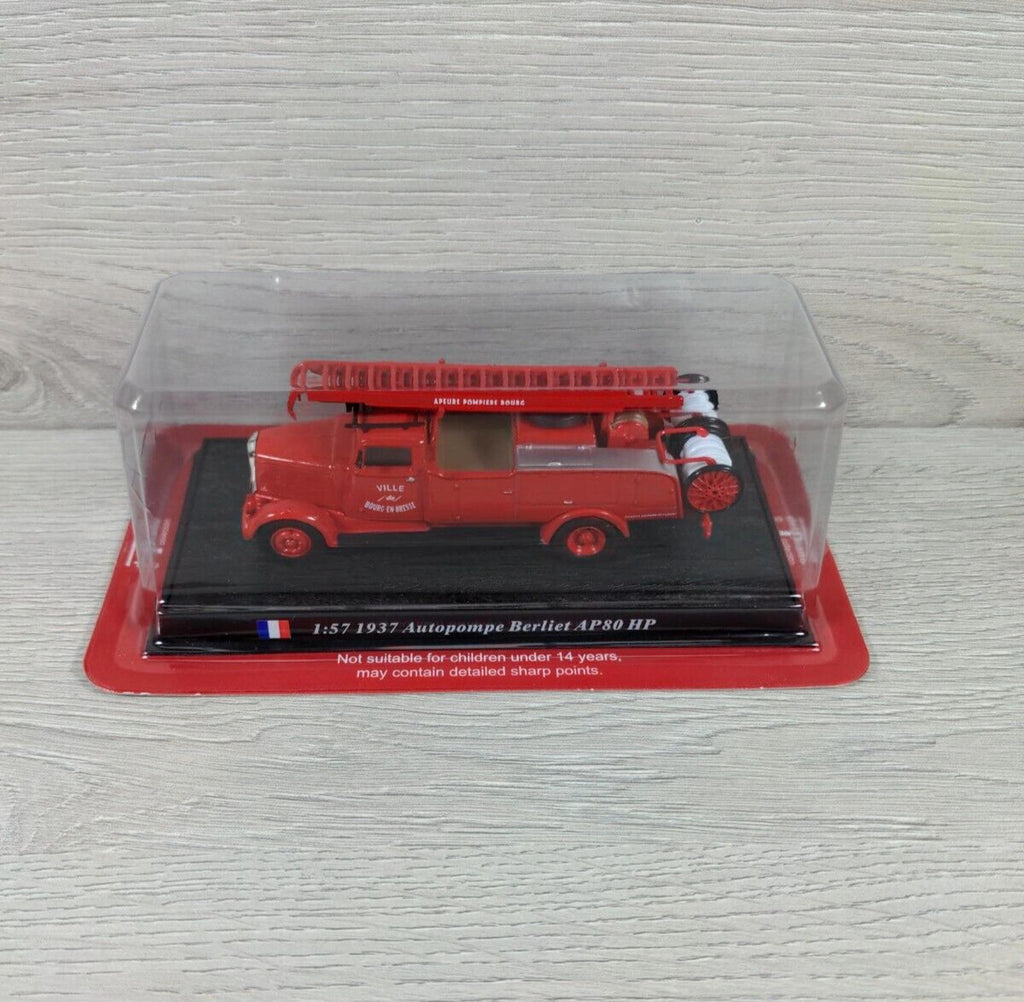 Del Prado Fire Engines of the World 1:57 Autopompe Berliet AP80 HP Model