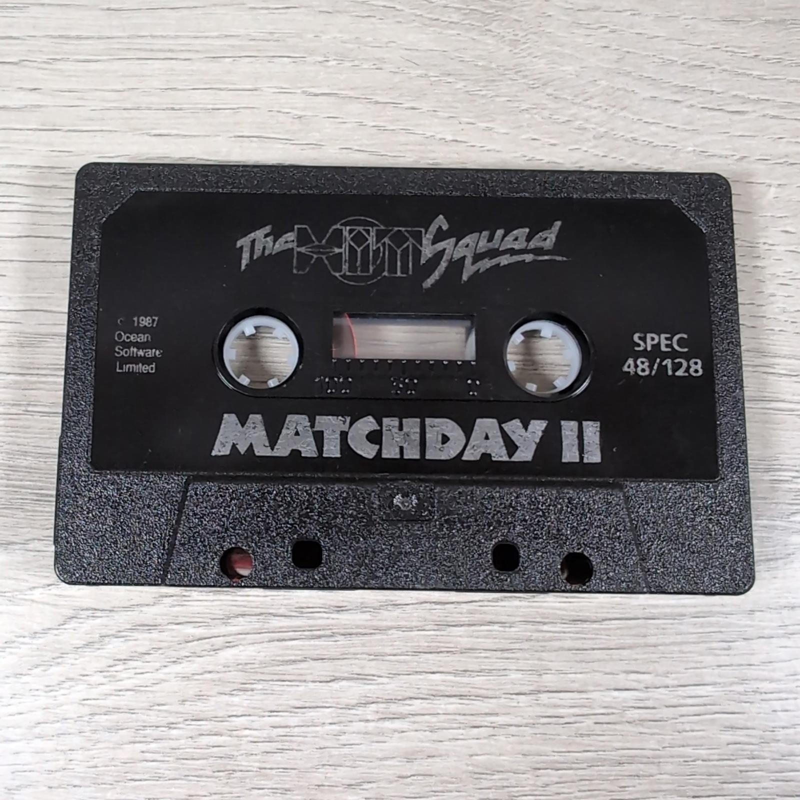 Match Day II ZX Spectrum 48/128K Game Cassette Hit Squad Tested & Working
