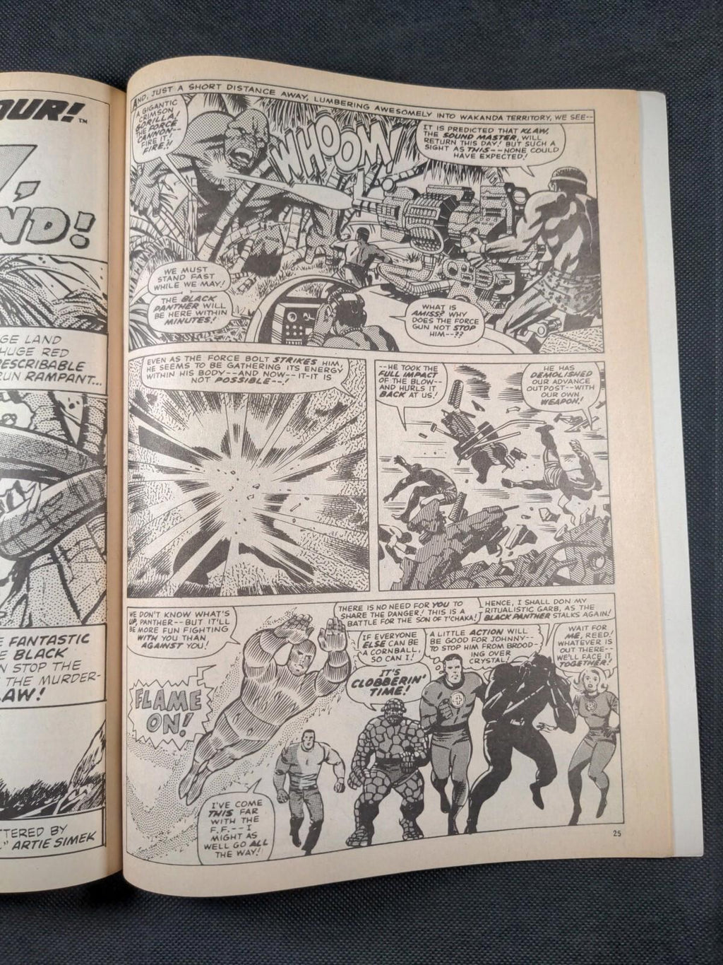 Mighty World of Marvel Comic Issue No 116 December 1974 Marvel UK Vintage Comic - Retrorama UK