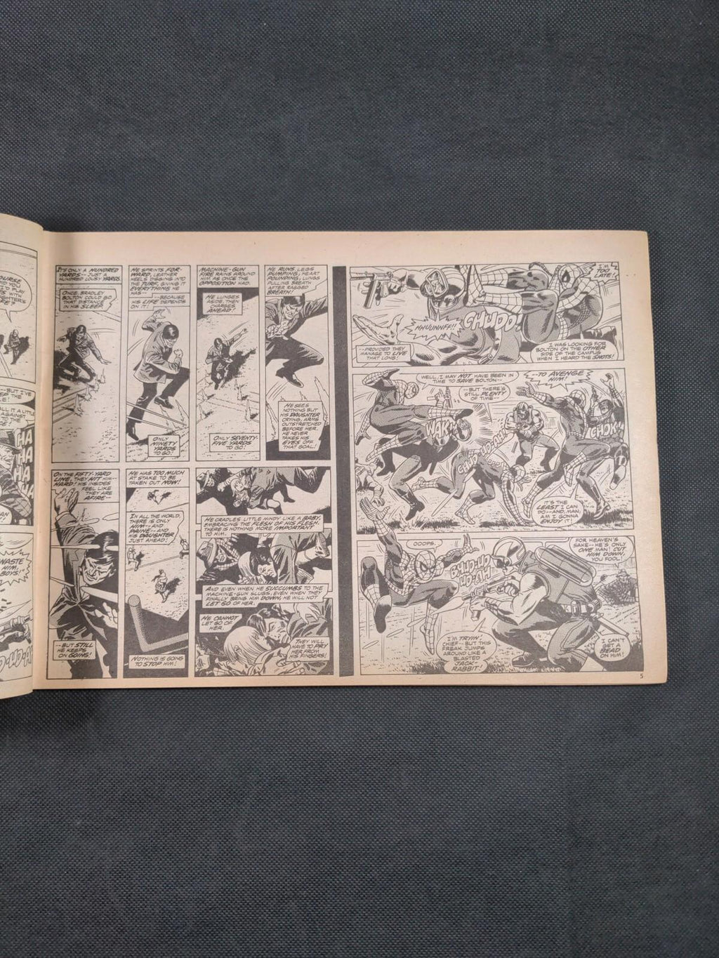 Marvel Comics  - Super Spider -Man - Issue No 206 January 1977 - Retrorama UK