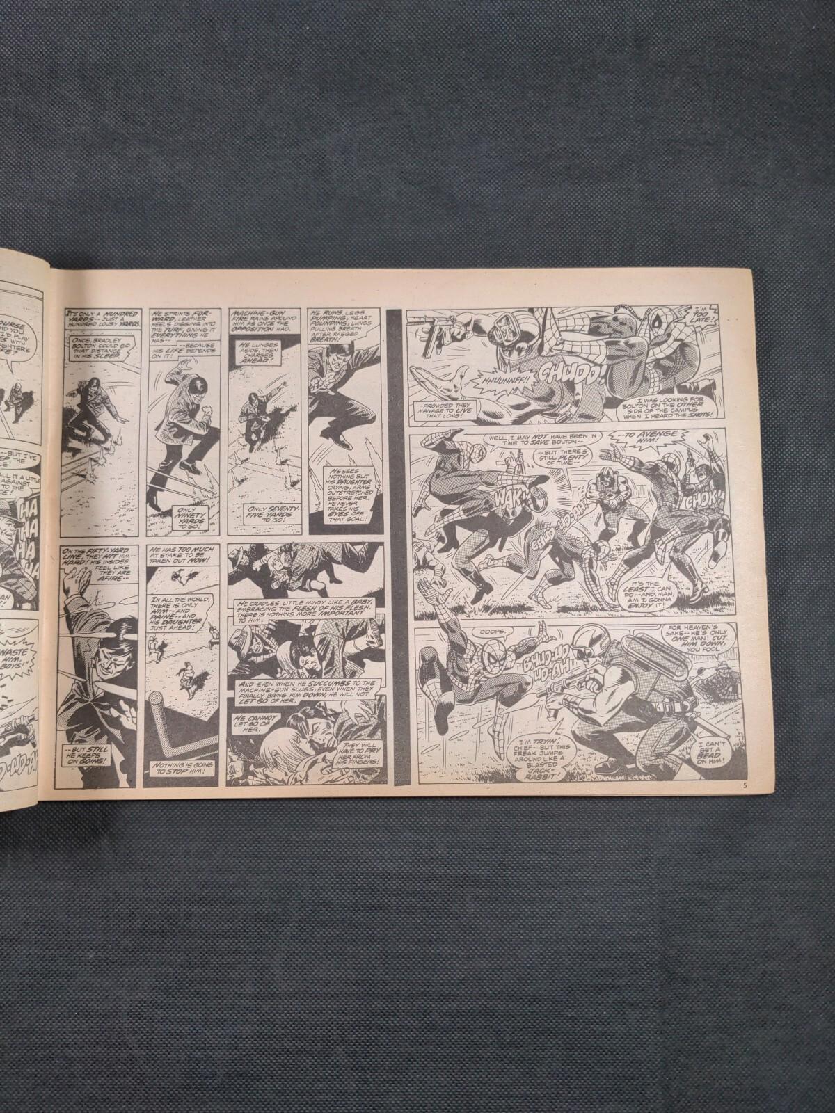 Marvel Comics  - Super Spider -Man - Issue No 206 January 1977 - Retrorama UK