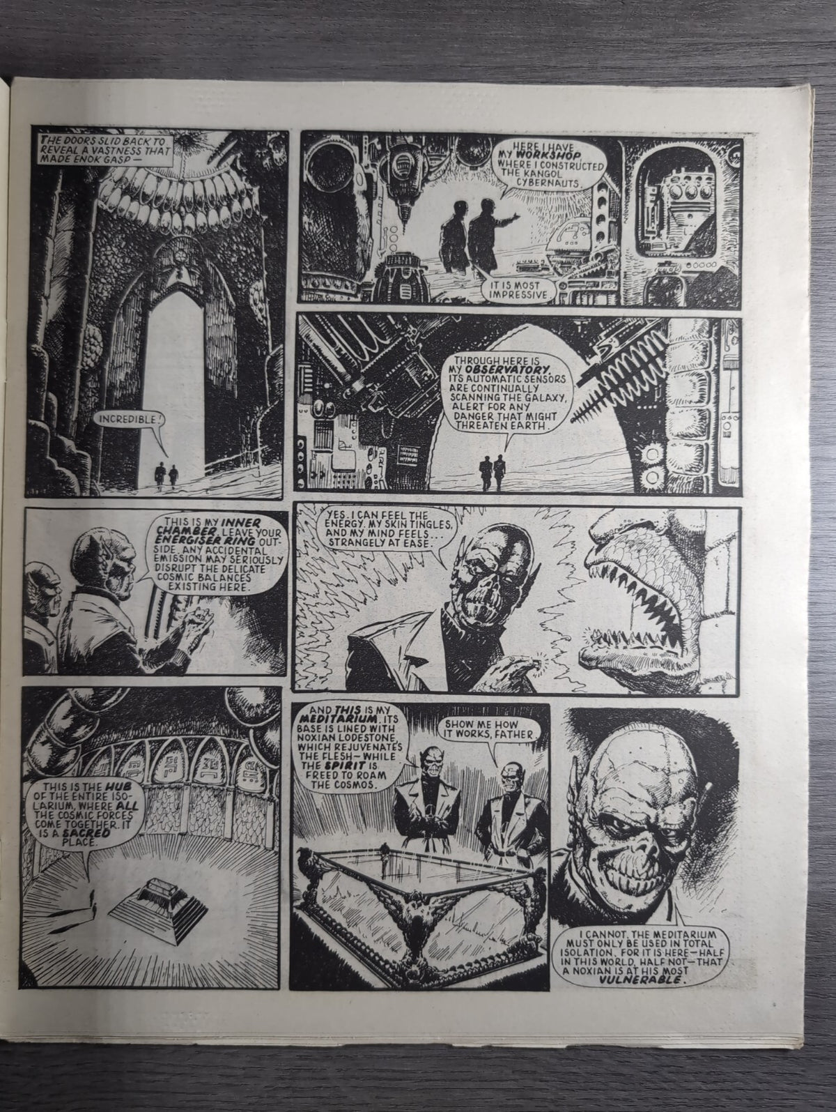 Eagle Comic Issue No. 222 21st June 1986 Vintage Retro UK Comic