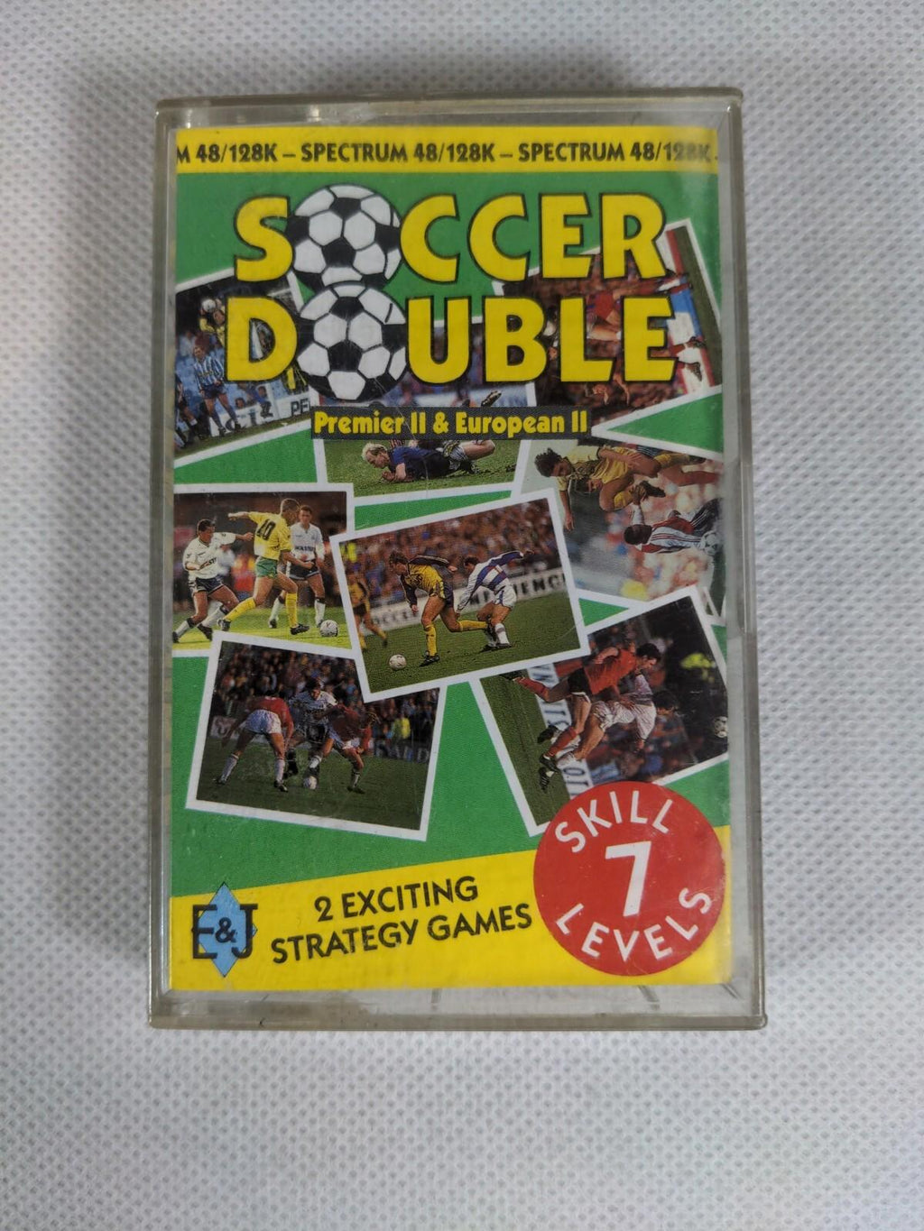 Soccer Double Premier II ZX Spectrum 48K 128K Game Cassette Tested & Working