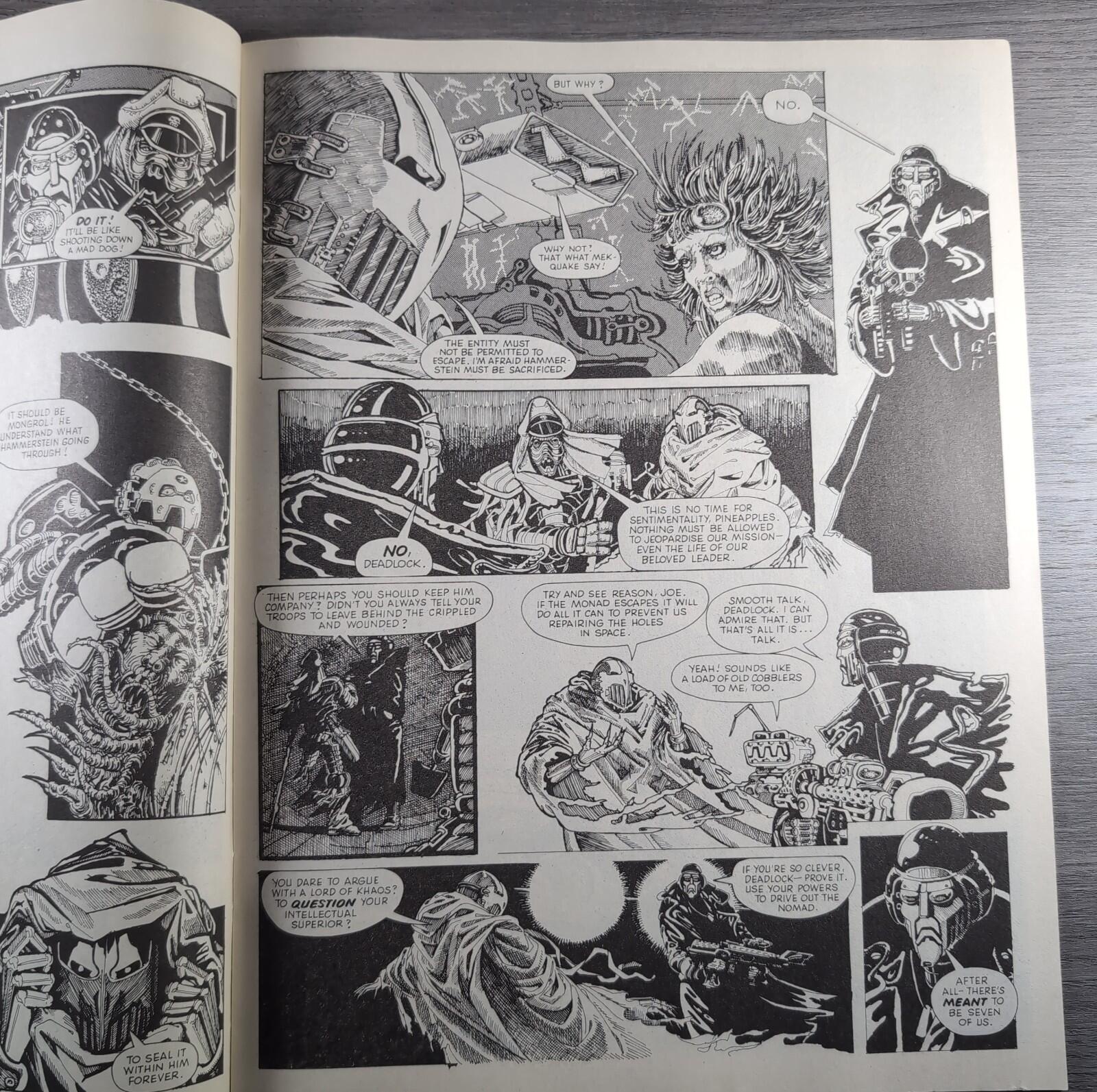 2000AD  Featuring Judge Dredd Prog 561 13th February 1988 Vintage Comic