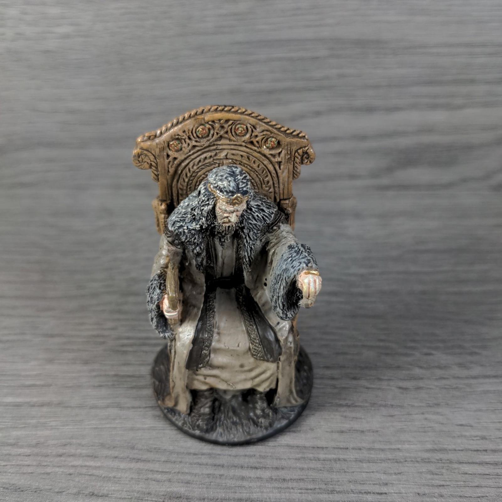 Eaglemoss King Theoden Lord of the Rings Collectors Models Metal Figure 2005
