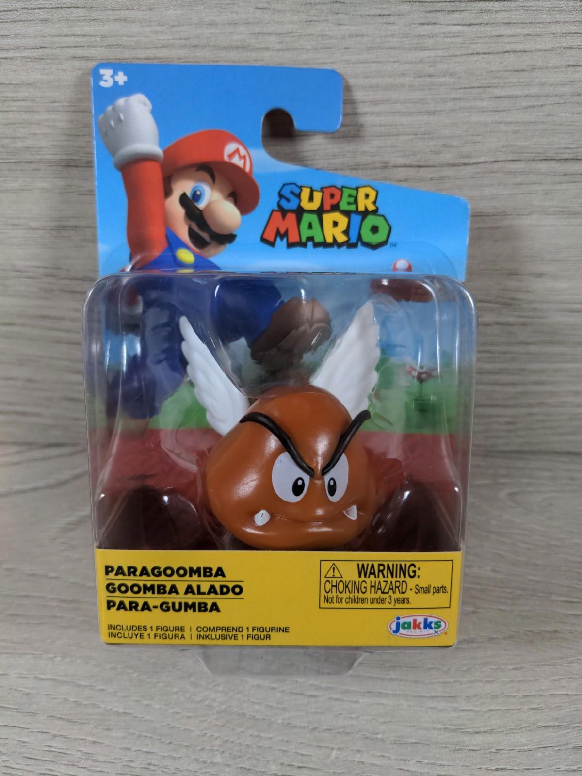 Super Mario Paragoomba Mini Action Figure Jakks Pacific - Factory Sealed Pack