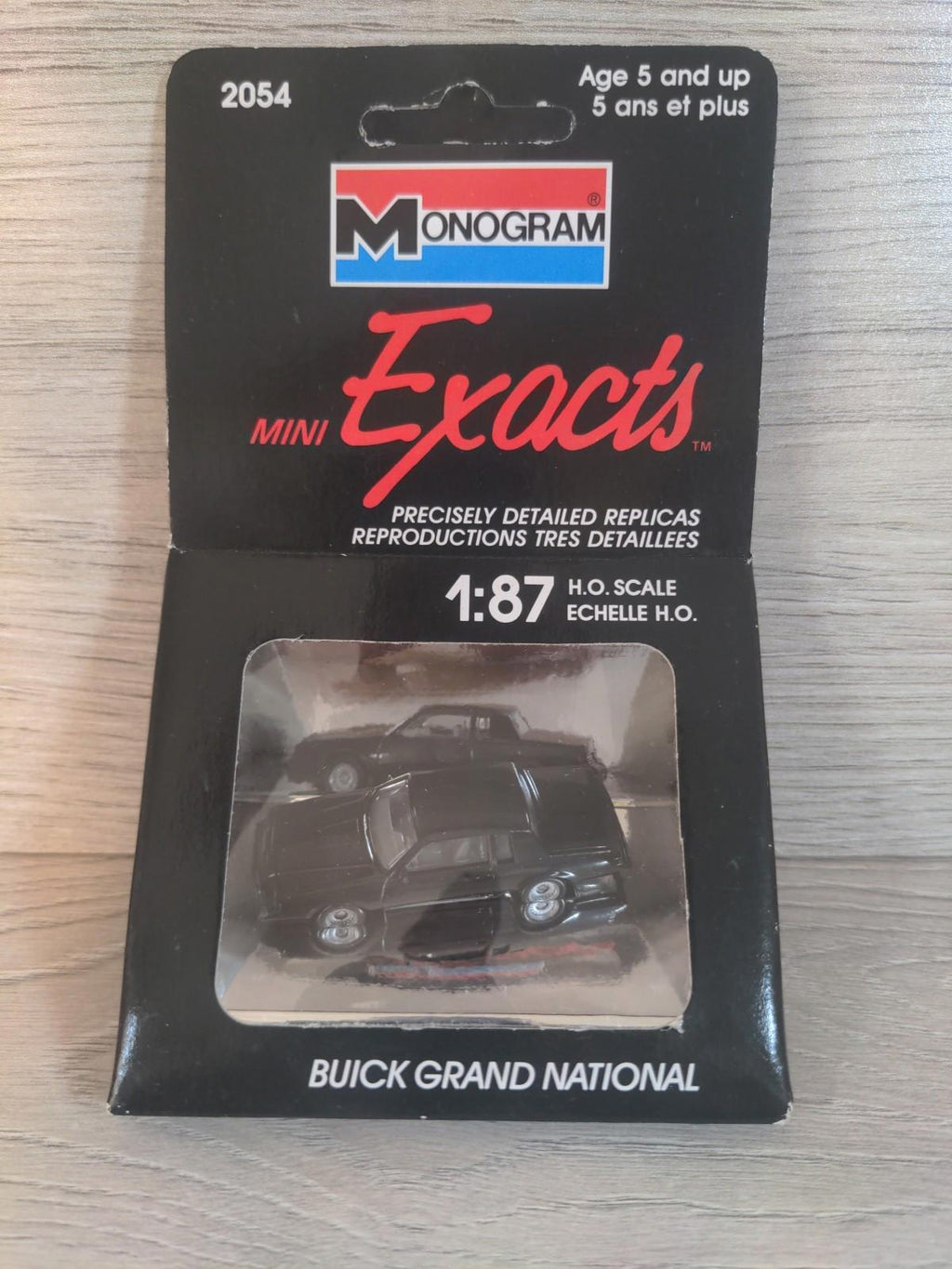 Monogram Mini Exacts Buick Grand National No 2054 Diecast Car 1:87 H.O Scale