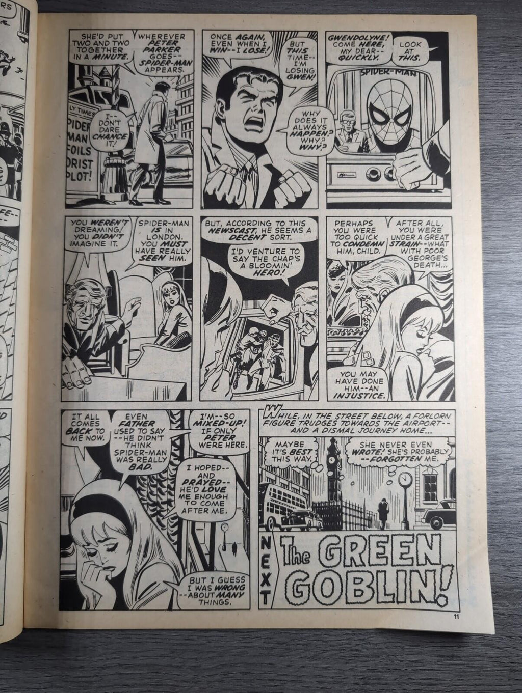 Spider-Man Comics Weekly No 128 Marvel Comics UK 26th July 1975 Vintage Comic
