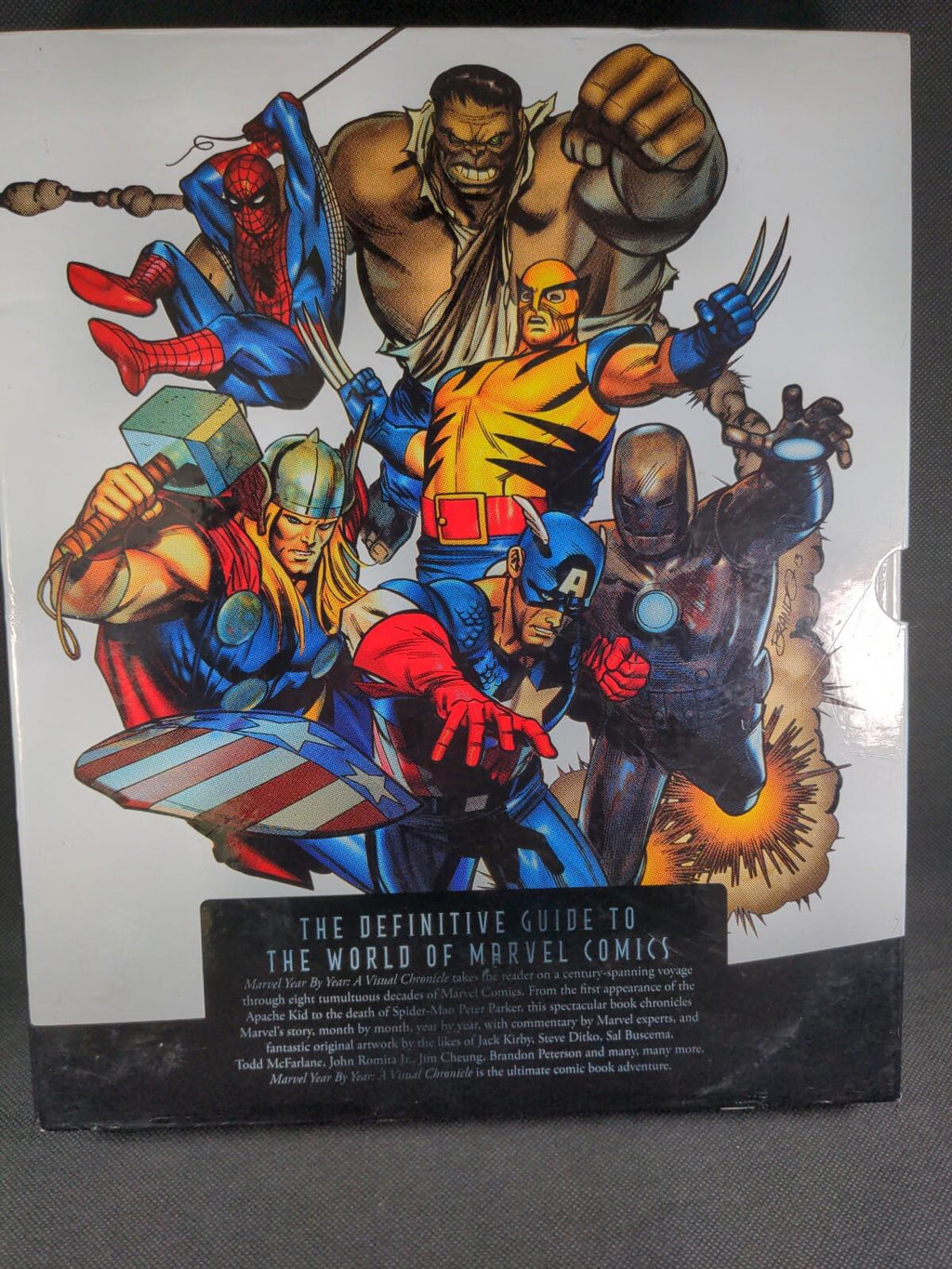 DK Marvel Year By Year A Visual Chronicle Illustrated Hardback Comic Book