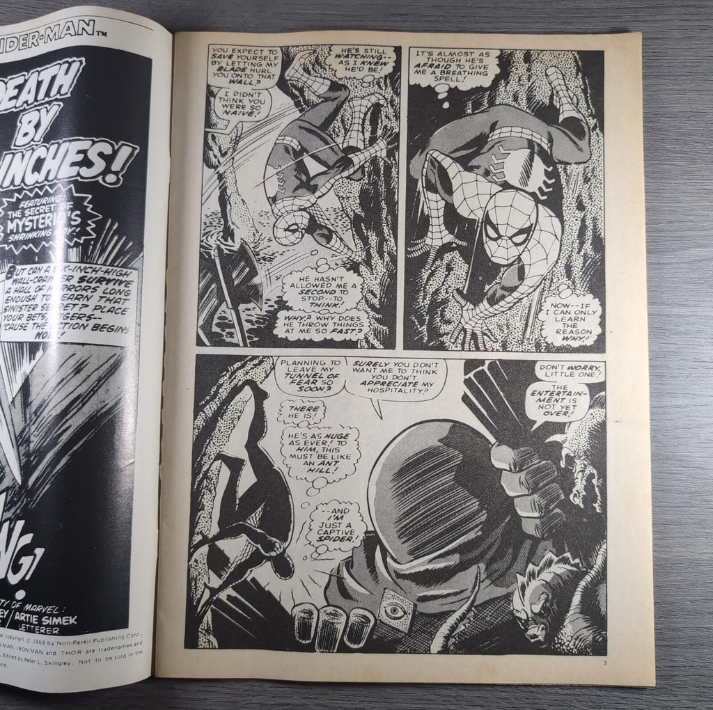 Spider-Man Comics Weekly No 71 Marvel Comics UK 22nd June 1974 Vintage Comic