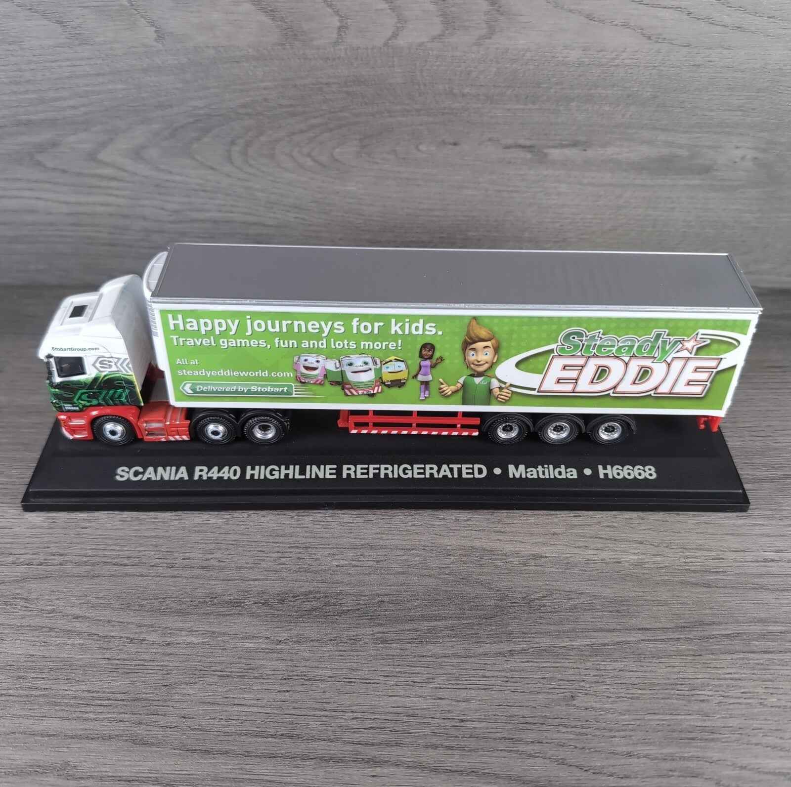 Atlas Editions Eddie Stobart Scania R440 Highline Refrigerated Matilda H6668