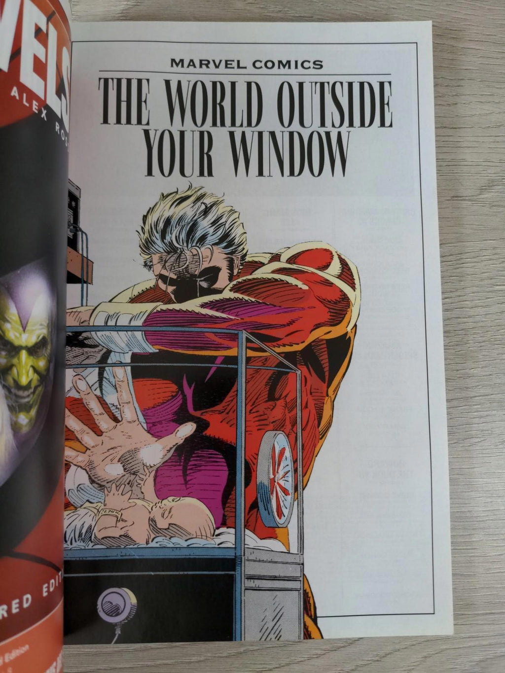 Marvel Comics The World Outside Your Window Graphic Novel - Comic Book