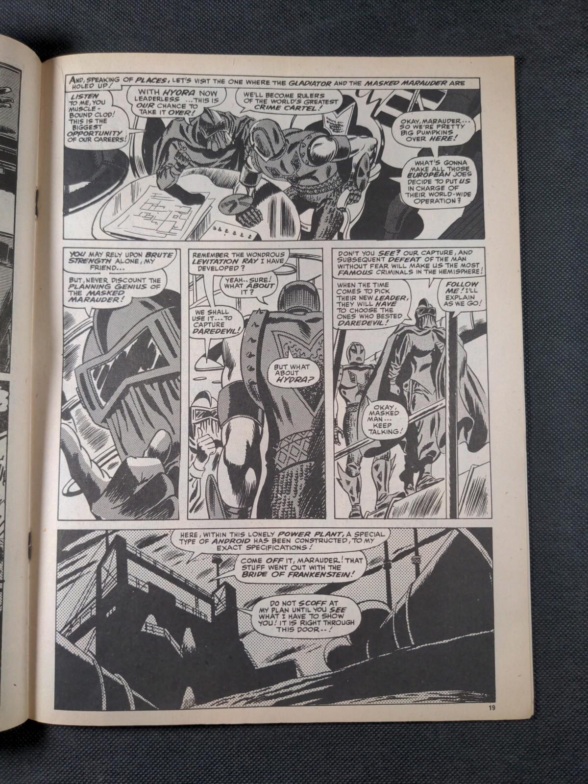 Mighty World of Marvel Issue No 107 October 1974 Marvel UK Vintage Comic
