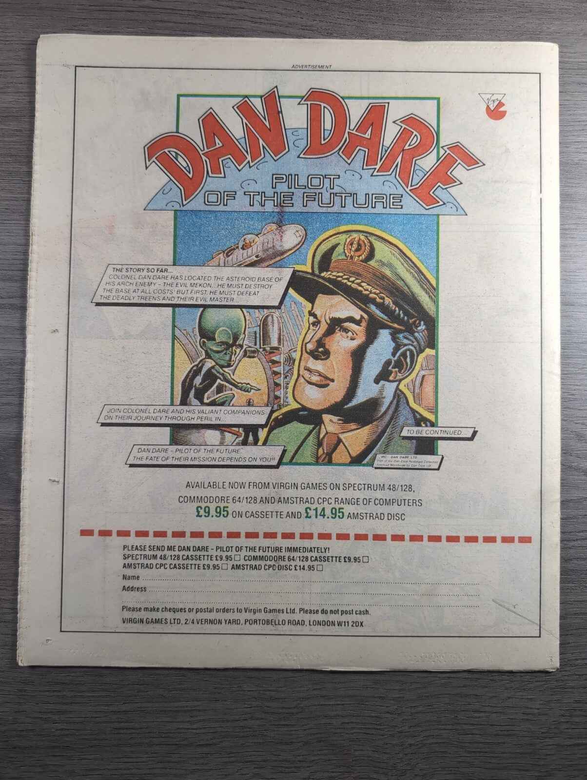 2000AD Prog 489 Featuring Judge Dread Comic Date 27th Sept 1986 Retro Comic