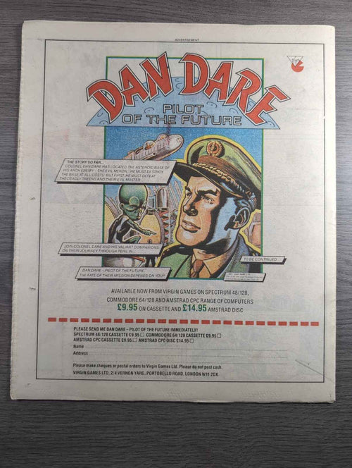 2000AD Prog 489 Featuring Judge Dread Comic Date 27th Sept 1986 Retro Comic