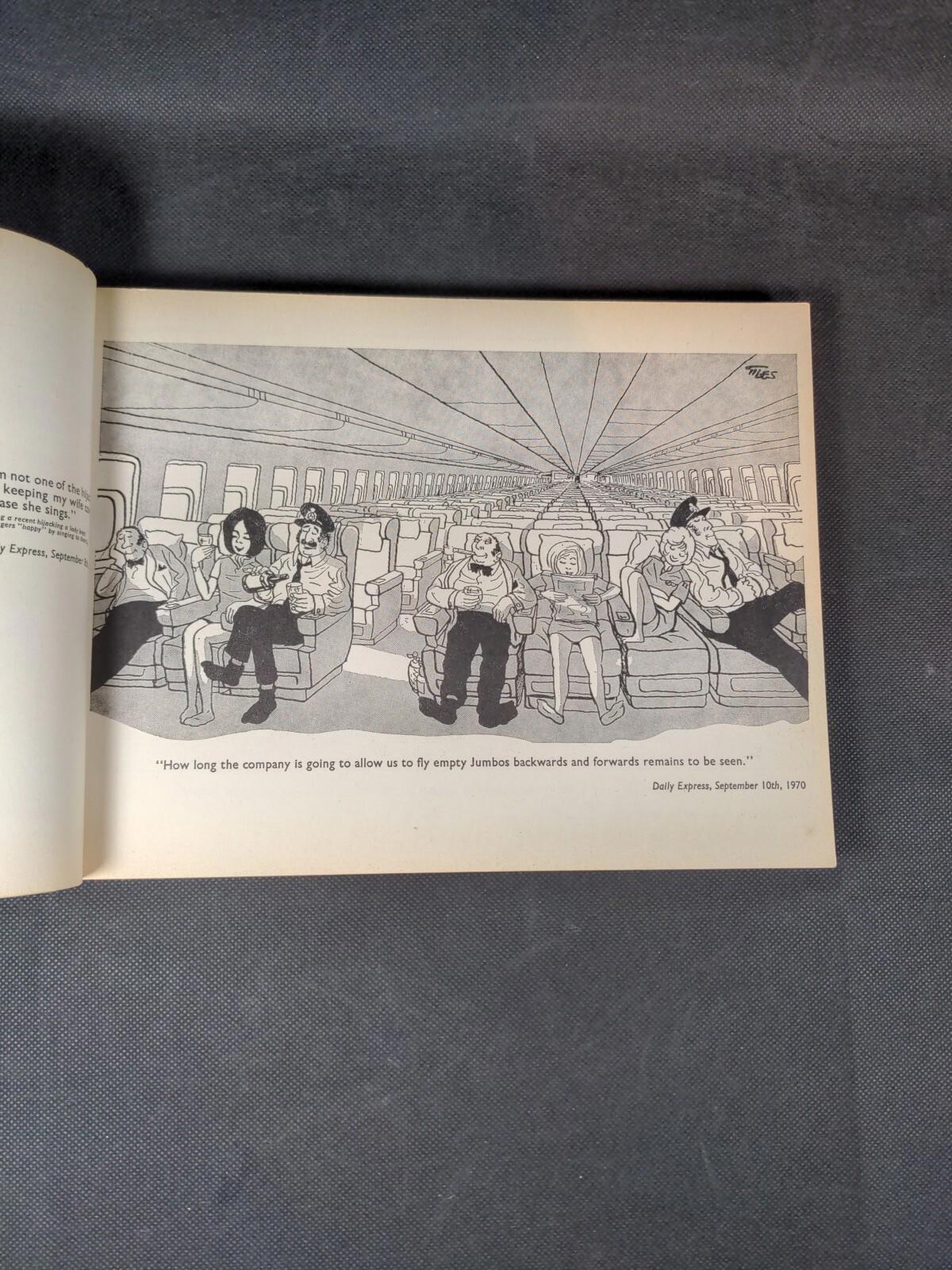 Giles Annual -Vintage 1970 Twenty Fifth Series Cartoon Book - Unclipped