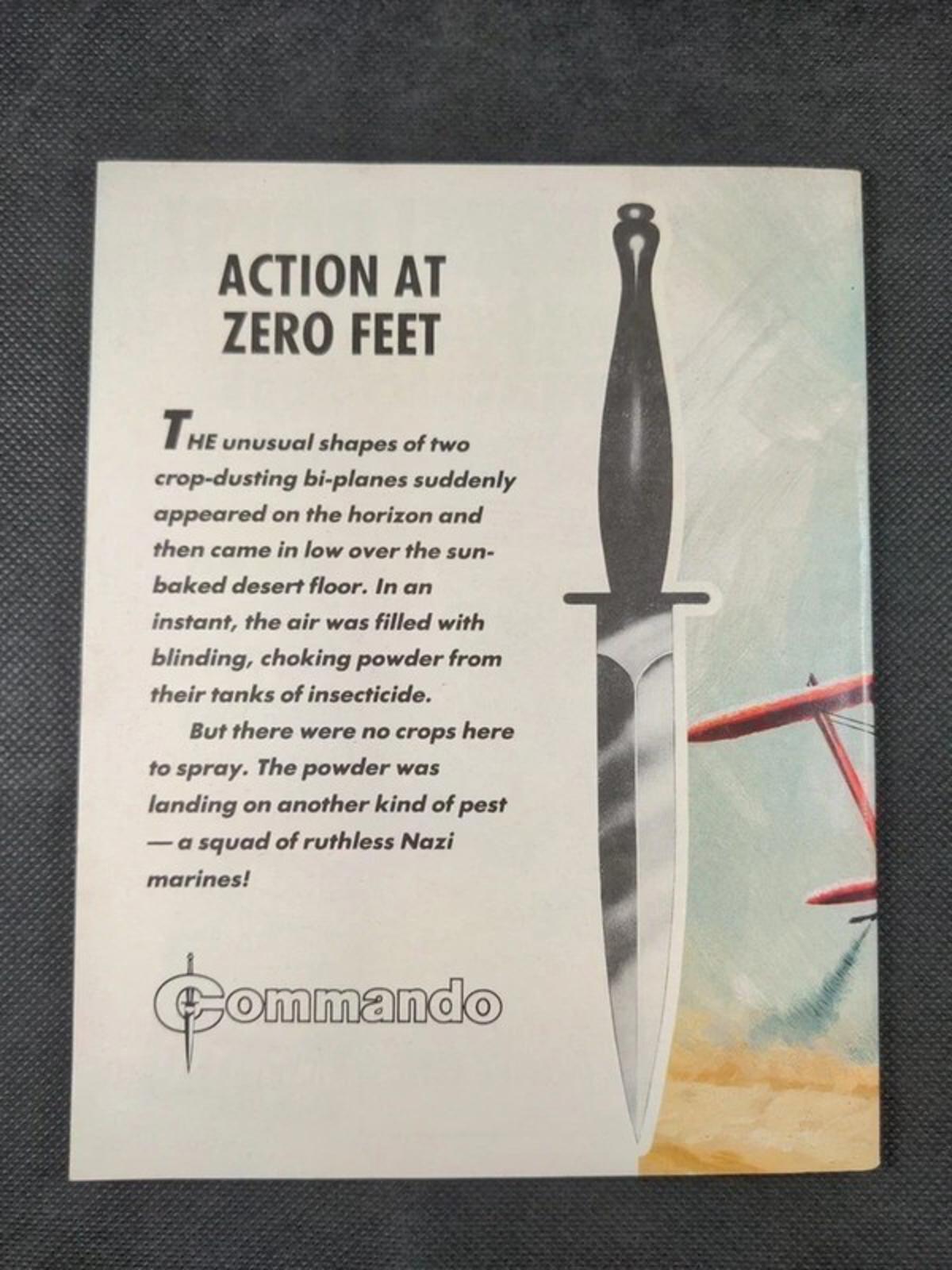 Commando Comic Issue Number 2564 Action At Zero Feet