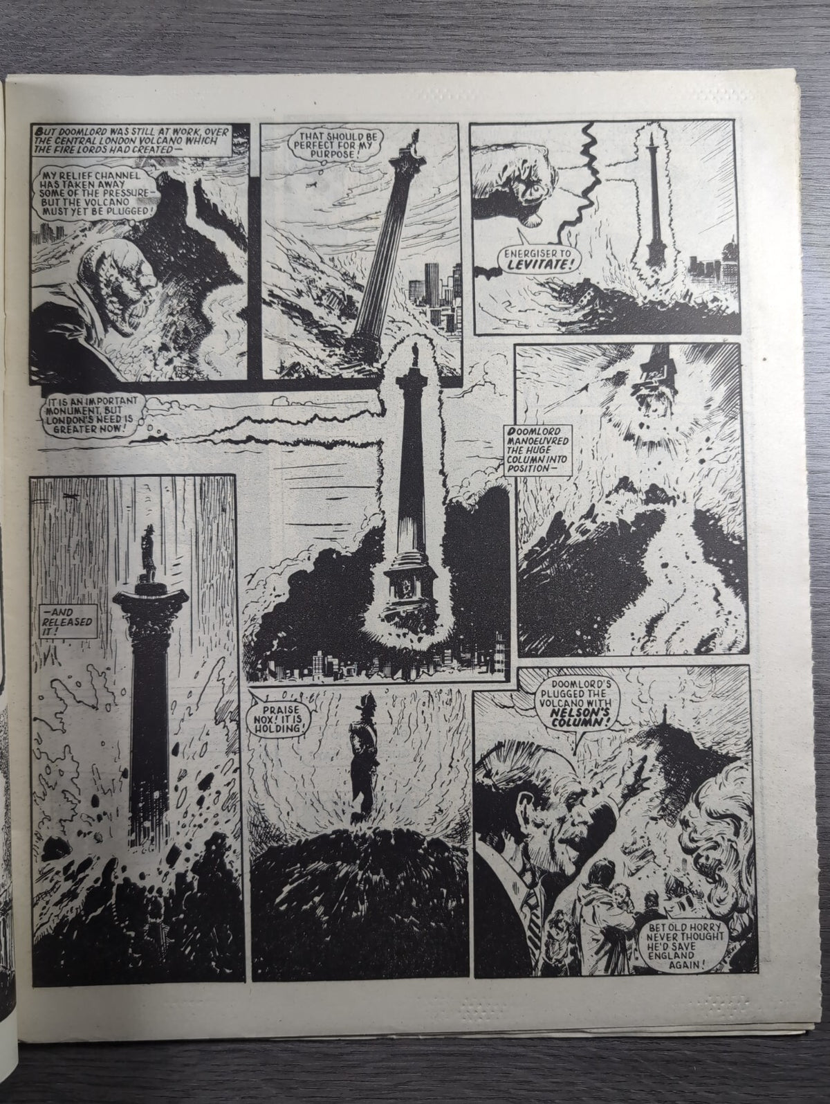 Eagle And Tiger Comic Issue No. 203 8th February 1986 Vintage Retro UK Comic