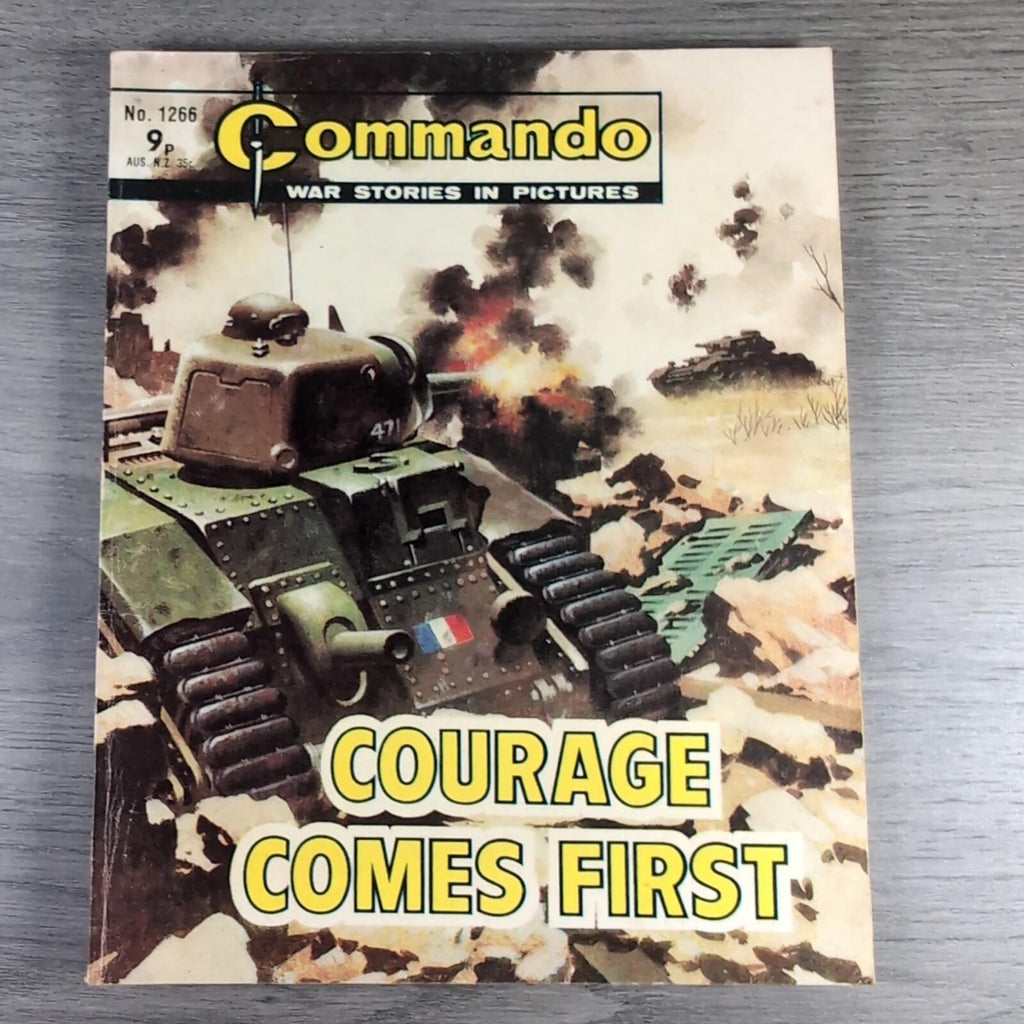 Commando Comic Issue Number 1266 Courage Comes First