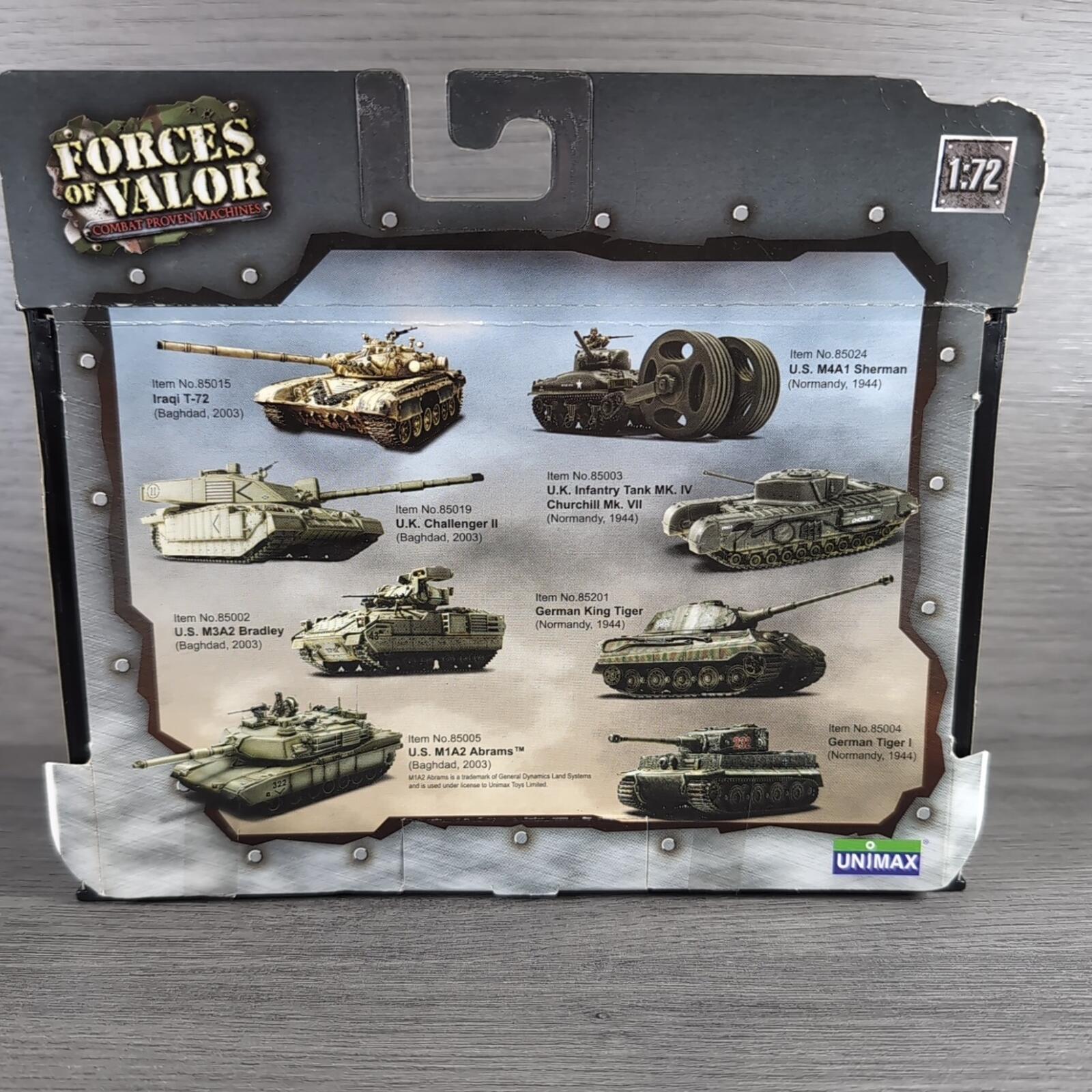 Forces Of Valour U.K Infantry Tank MK.IV Churchill Mk.VII Normandy 1:72 Scale