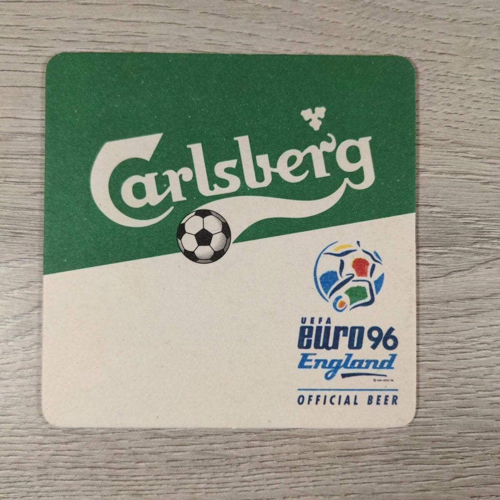 Carlsberg 4 x Vintage Beer Mats Pub Bar Coaster Breweriana - Retrorama UK