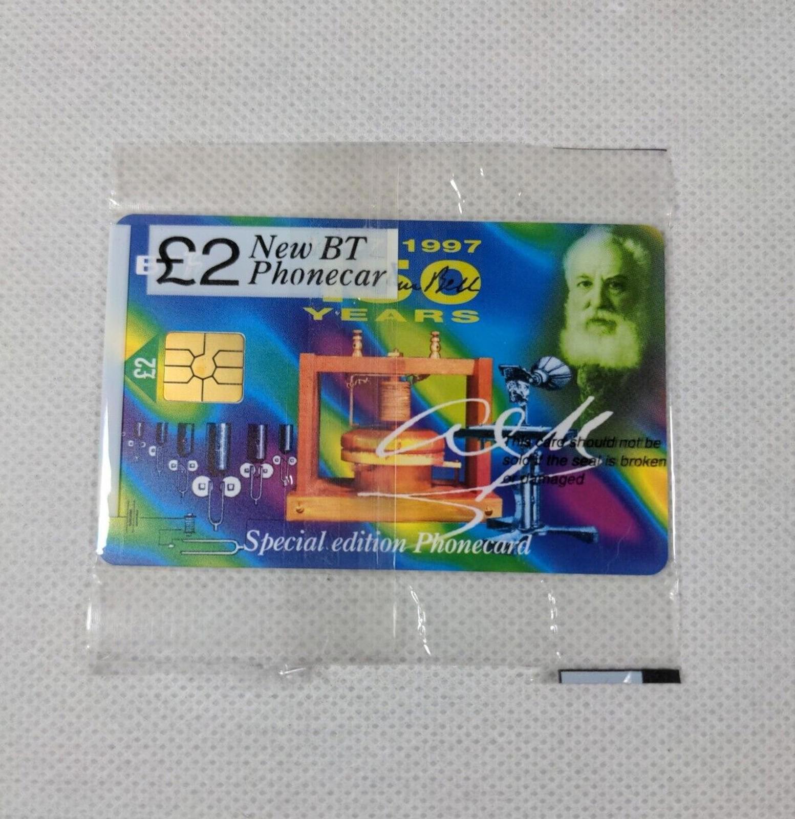 BT Phone Card  Special Edition Unused Vintage £2 Chip Phonecard Unopened Sealed