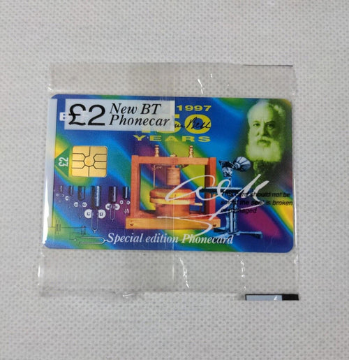 BT Phone Card  Special Edition Unused Vintage £2 Chip Phonecard Unopened Sealed - Retrorama UK