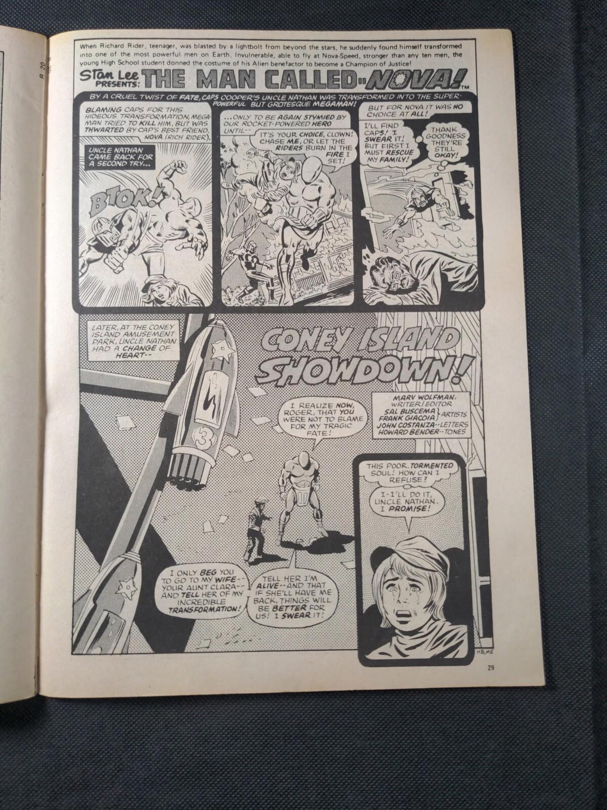 Marvel Comics: Rampage Starring The Daring Defenders Issue Number 20 March 1978 - Retrorama UK