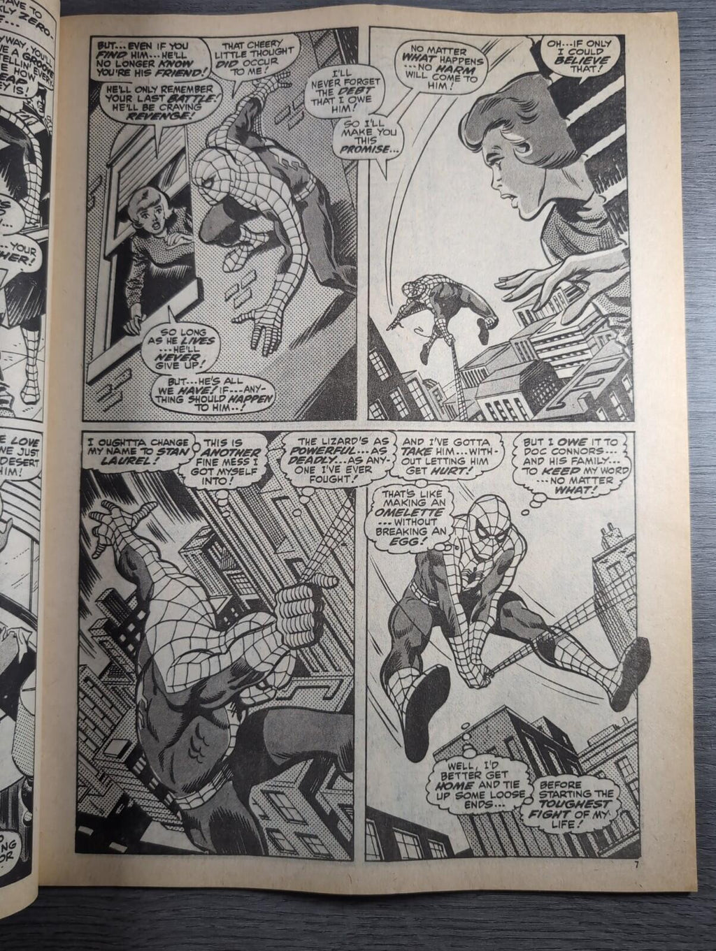 Spider-Man Comics Weekly No 92 Marvel Comics UK 16th November 1974 Vintage Comic