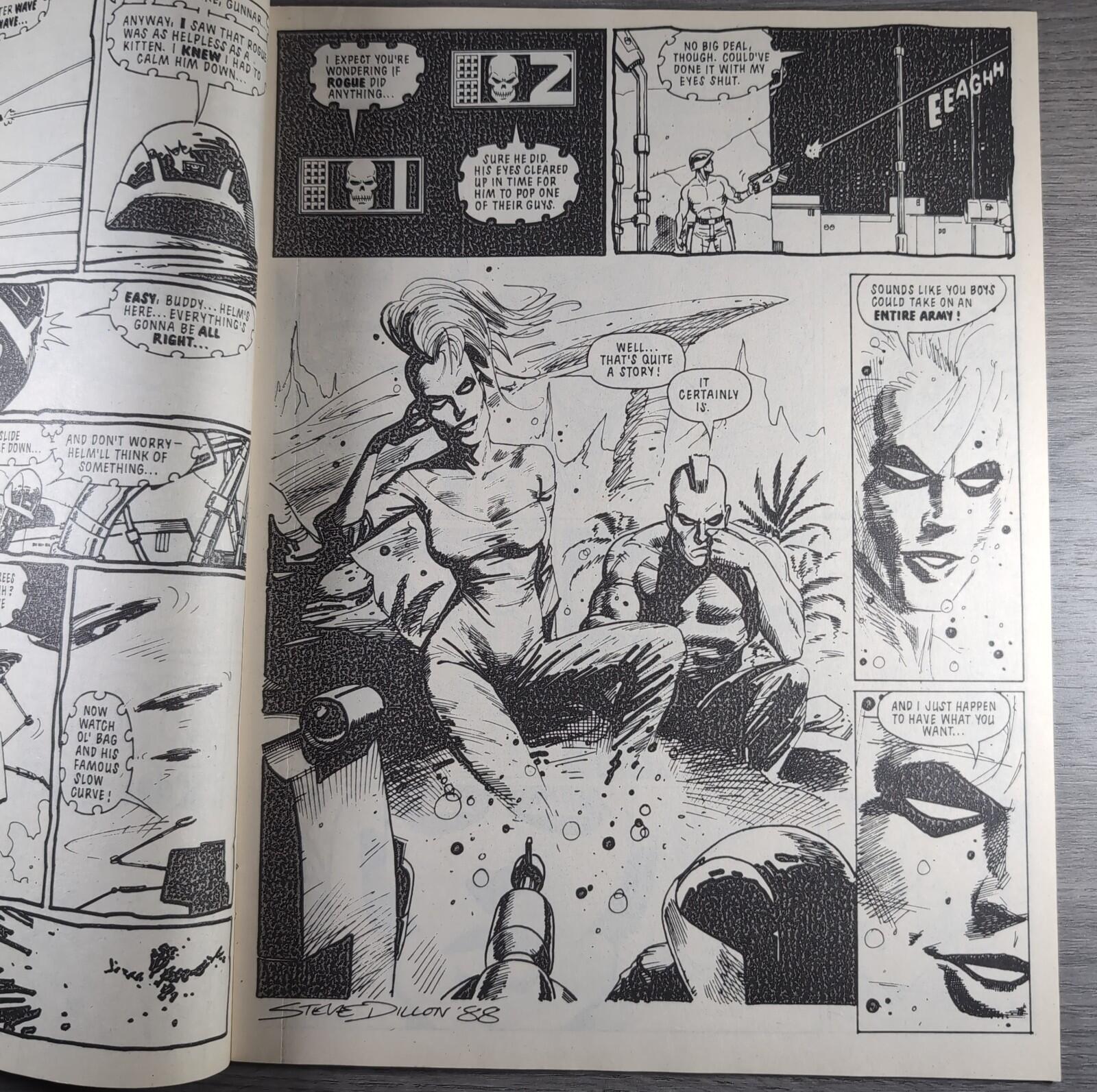 2000AD Prog 598 Featuring Judge Dredd 29th October 1988 Vintage Comic