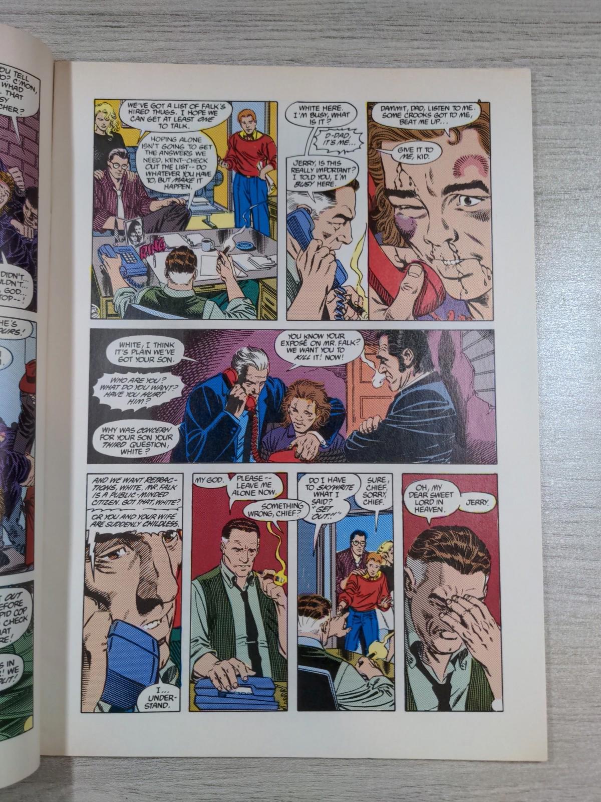 DC Comics Superman Issue No #25 1989 Vintage Comic