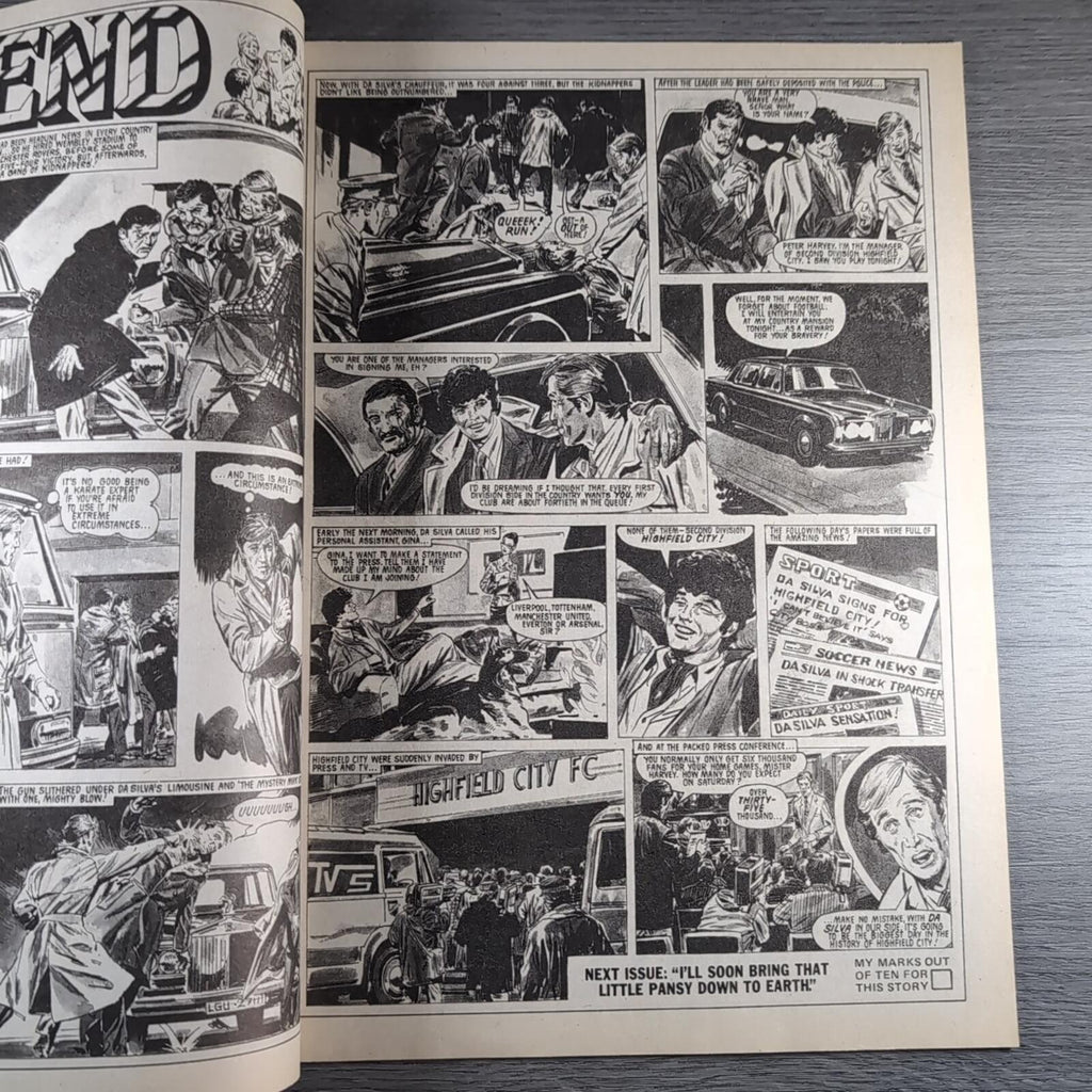 Roy of The Rovers 23rd February 1985 Vintage Comic IPC Magazines