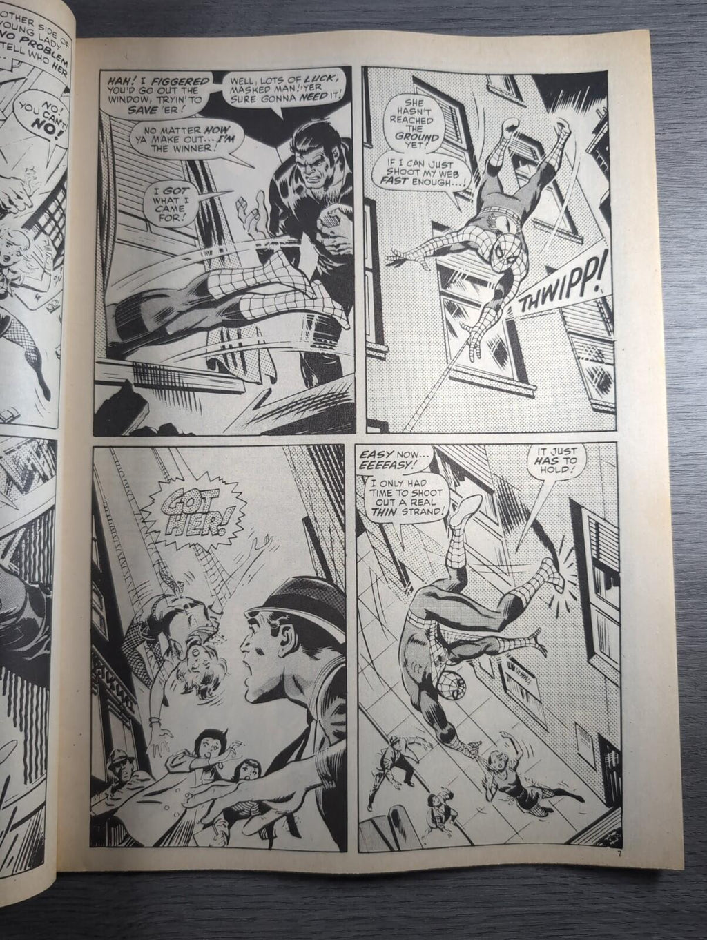 Spider-Man Comics Weekly No 87 Marvel Comics UK 12th October 1974 Vintage Comic