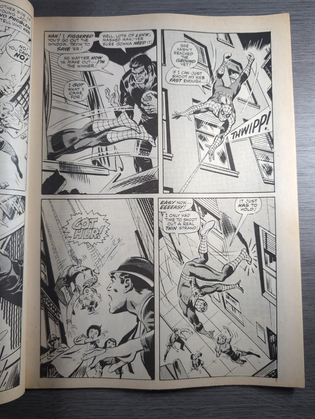 Spider-Man Comics Weekly No 87 Marvel Comics UK 12th October 1974 Vintage Comic