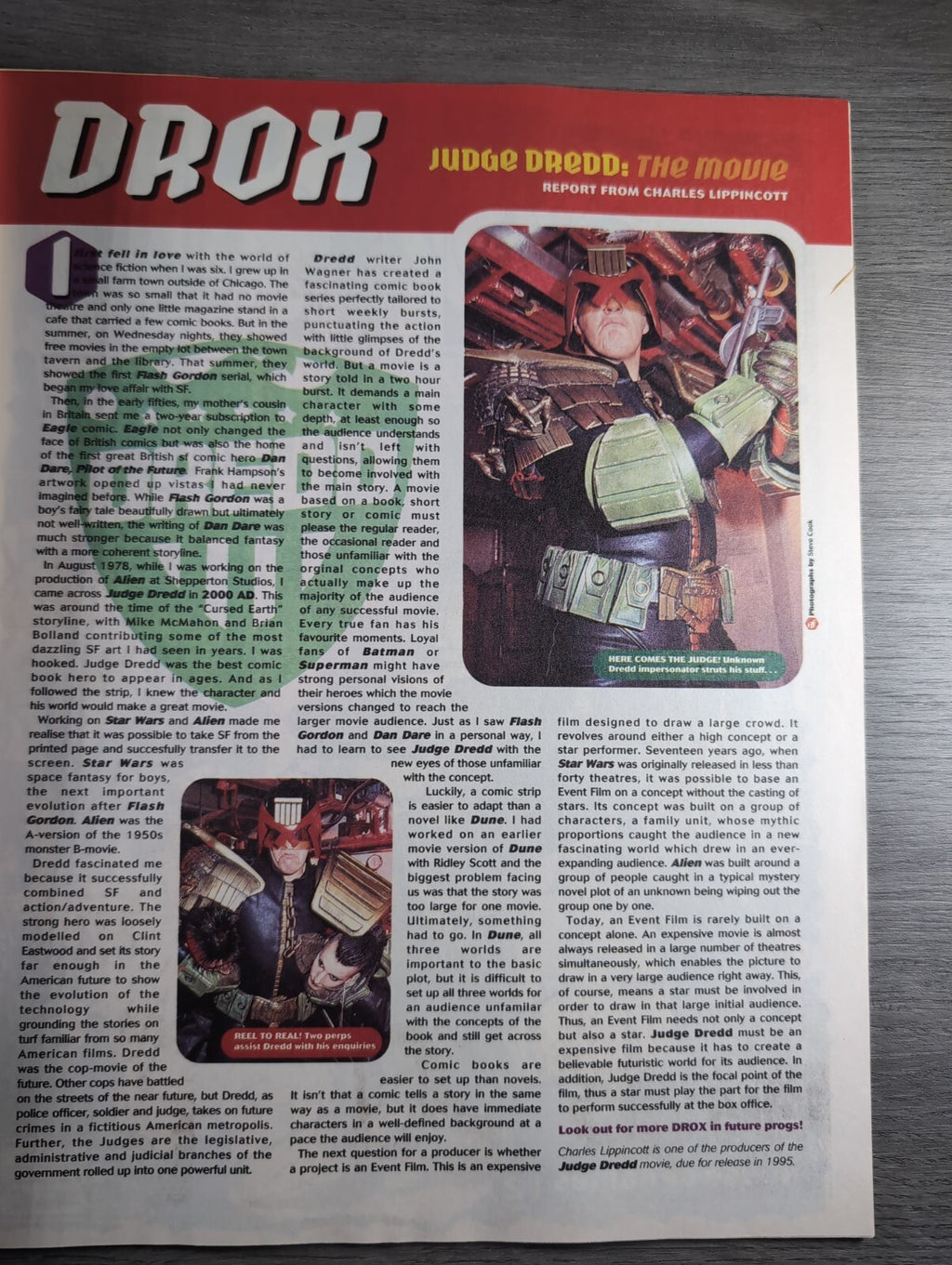 2000AD Prog 898 Featuring Judge Dredd Comic 29th July 1994 Vintage Retro Comic